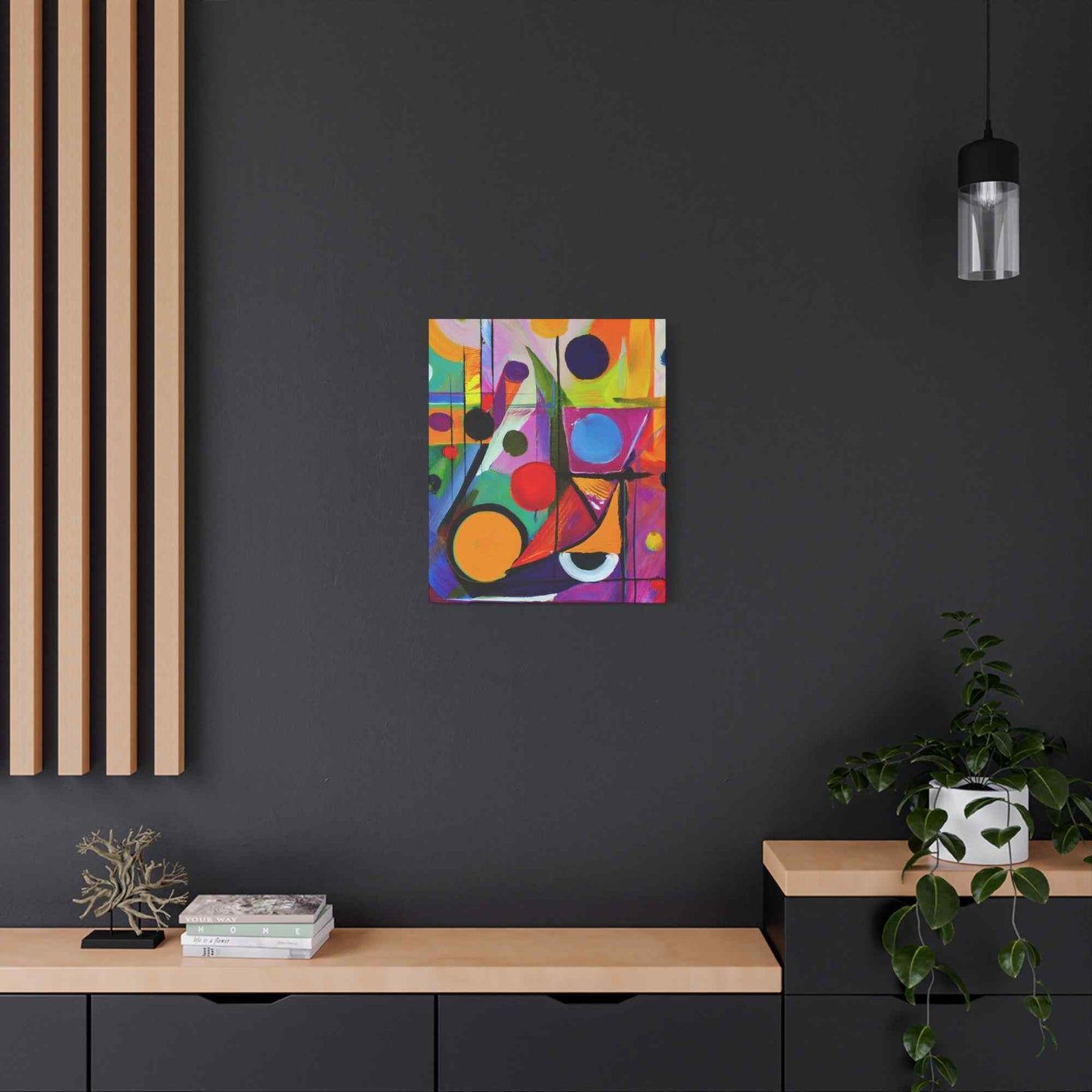 Abstract Painting Print Canvas 20x24,20x30,24x30, 24x32,24x36,30x40, 32x48,36x48,40x60 Pine-Wood Inner Frame ABS-15