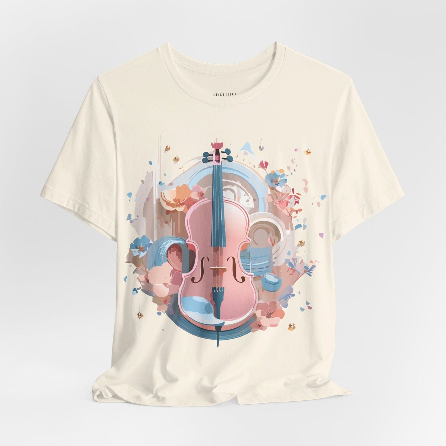 Music Graphic Tee Unisex Jersey Short Sleeve By Adelpha Vintage Inspired Artwork