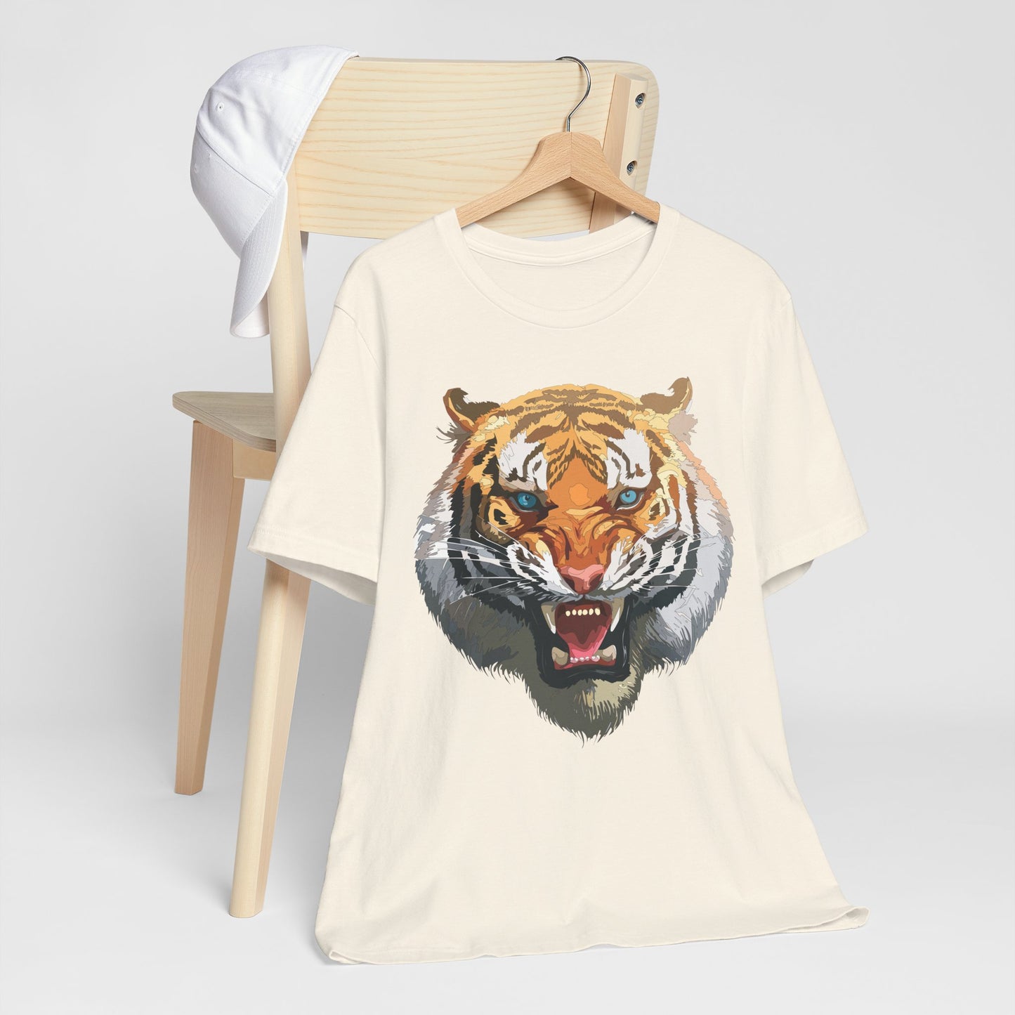Tiger Shirt, Animal Shirt, T-Shirt with Tiger, Art Design Tee, Wild Animals Tees, Safari T-Shirt, Graphic Design Tee 15
