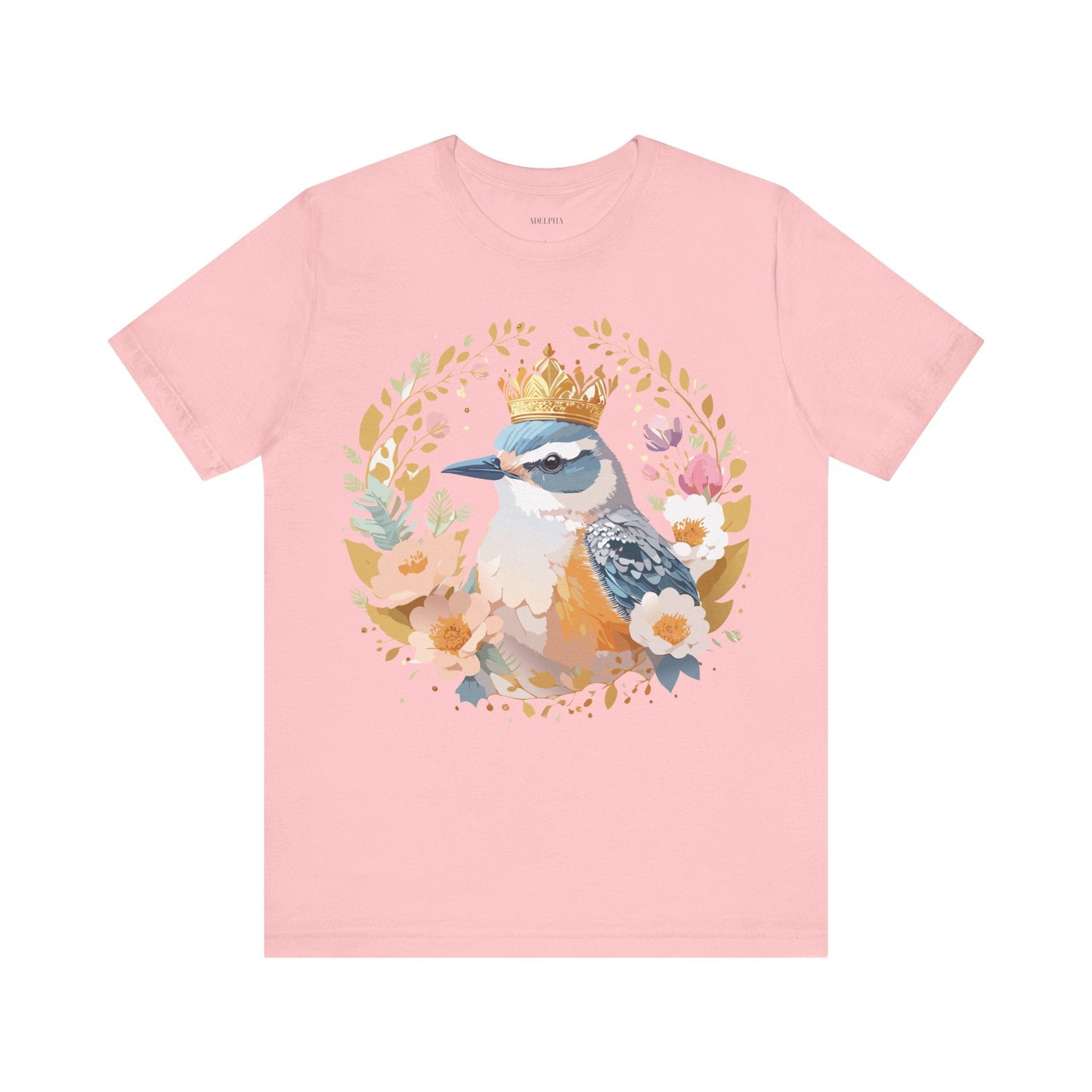 Medallion Graphic Unisex 100 Cotton Vintage Animal Medal Artwork Tee 33