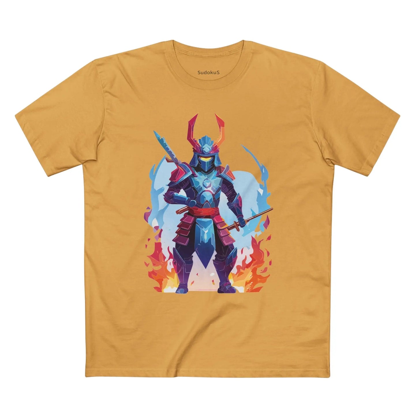 Samurai Graphic Unisex 100 Cotton Staple Tee 27