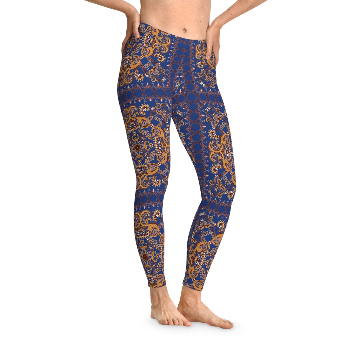 Leggings con estampado tradicional