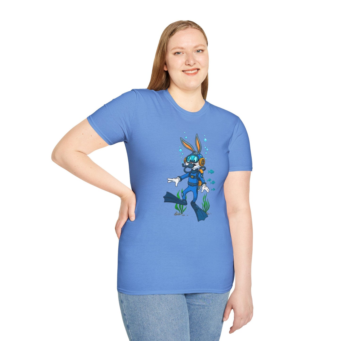 Bugs Bunny Shirt Unisex T Shirt Cartoon Tee Animation Design Softstyle Graphic Cotton