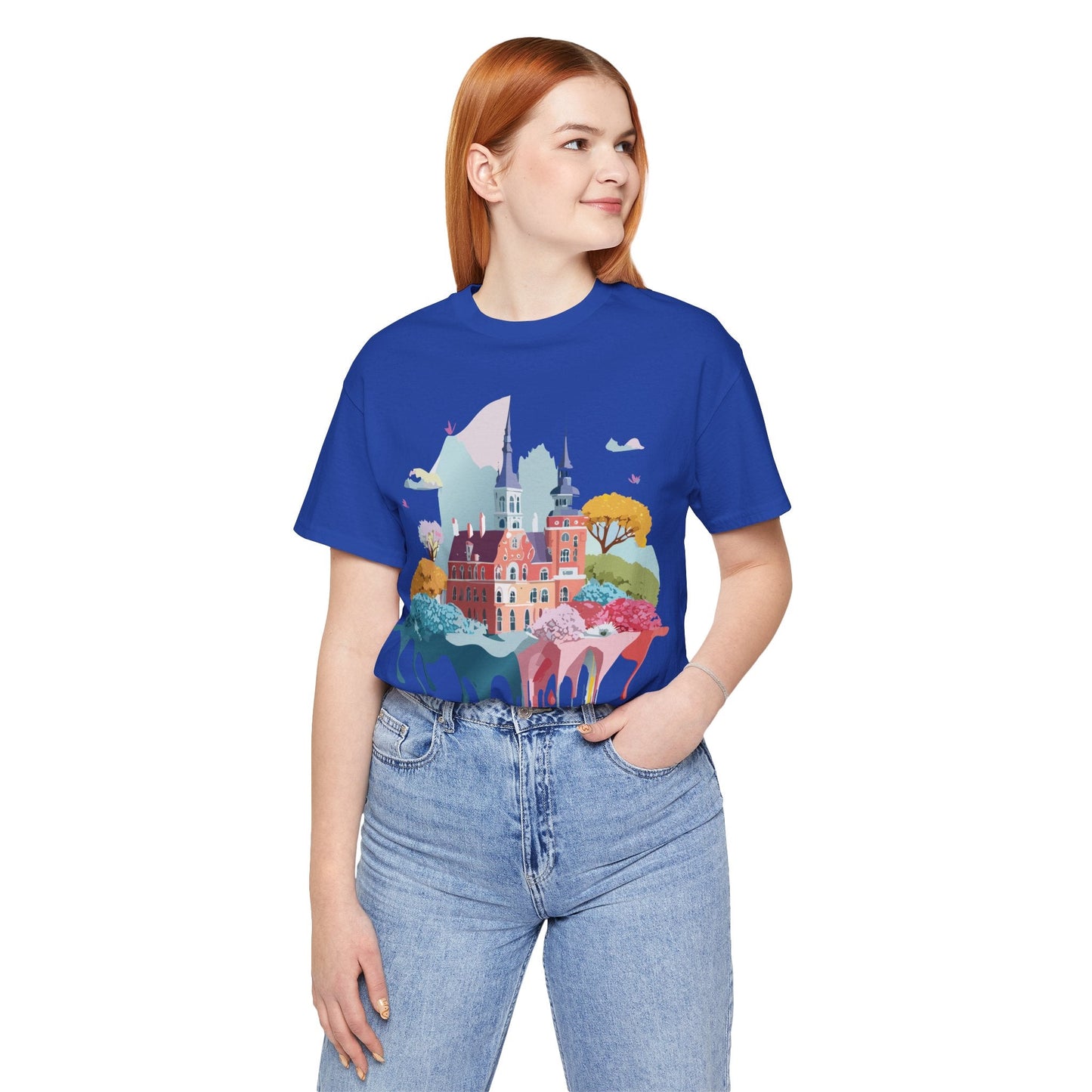 Germany Tourist Shirt Graphic Tee Unisex Vintage Inspired Design Adelpha Short Sleeve