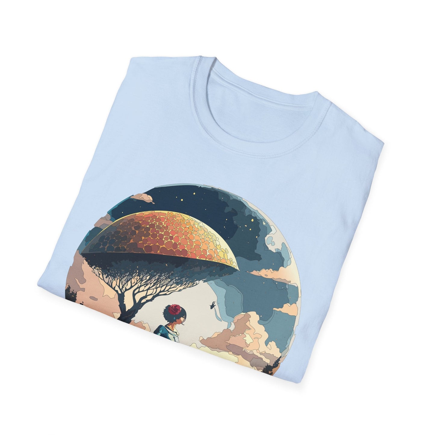 Womens Ladies Graphic T Shirts Art Design Shirt Gildan Softstyle 64000 Unisex Tee