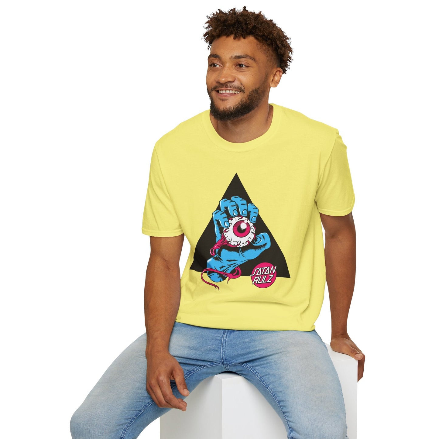Cartoon T Shirt Unisex Animation Tee Funny Tee Gildan Softstyle 64000 100 Percent Ring Spun Cotton