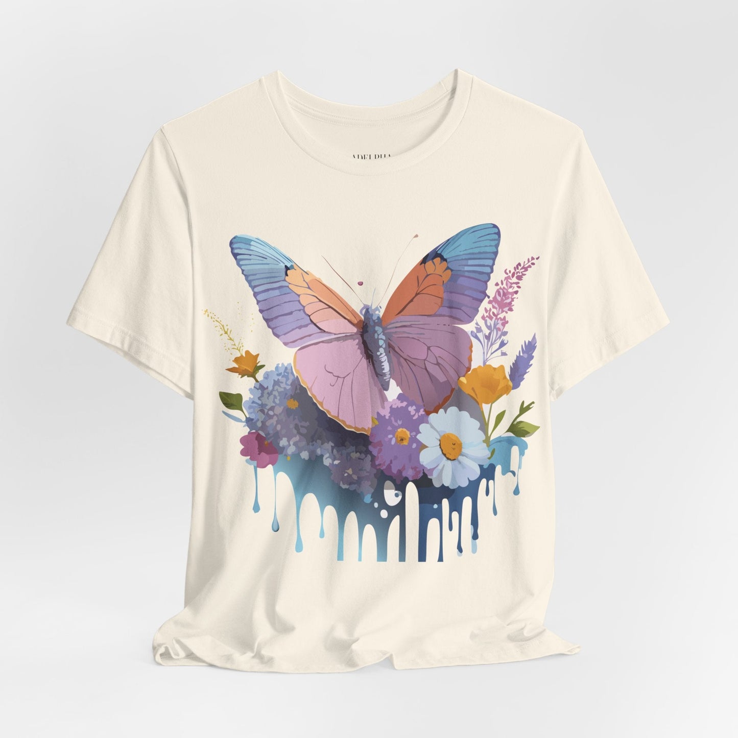 Butterfly Graphic Tee Unisex Vintage Inspired Artwork Adelpha