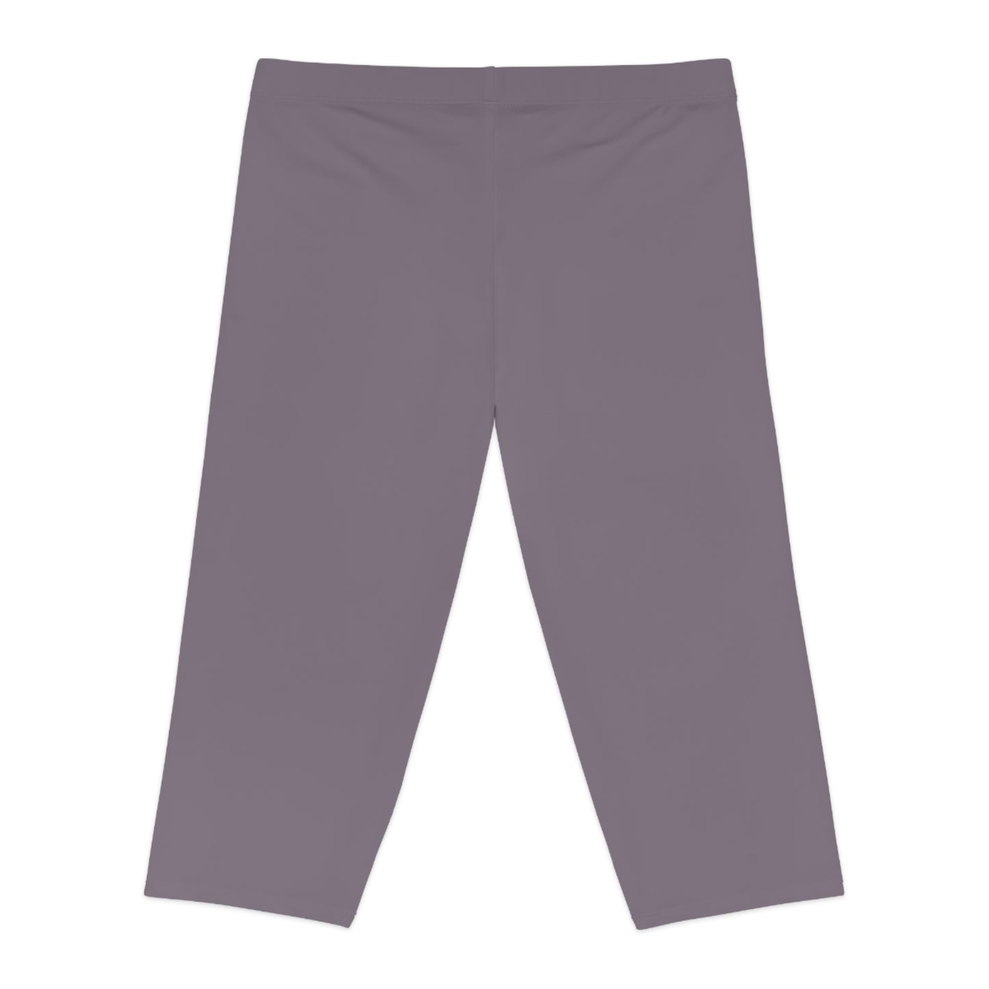 Purple Color Capri Leggings, Purple Capri Leggings 5