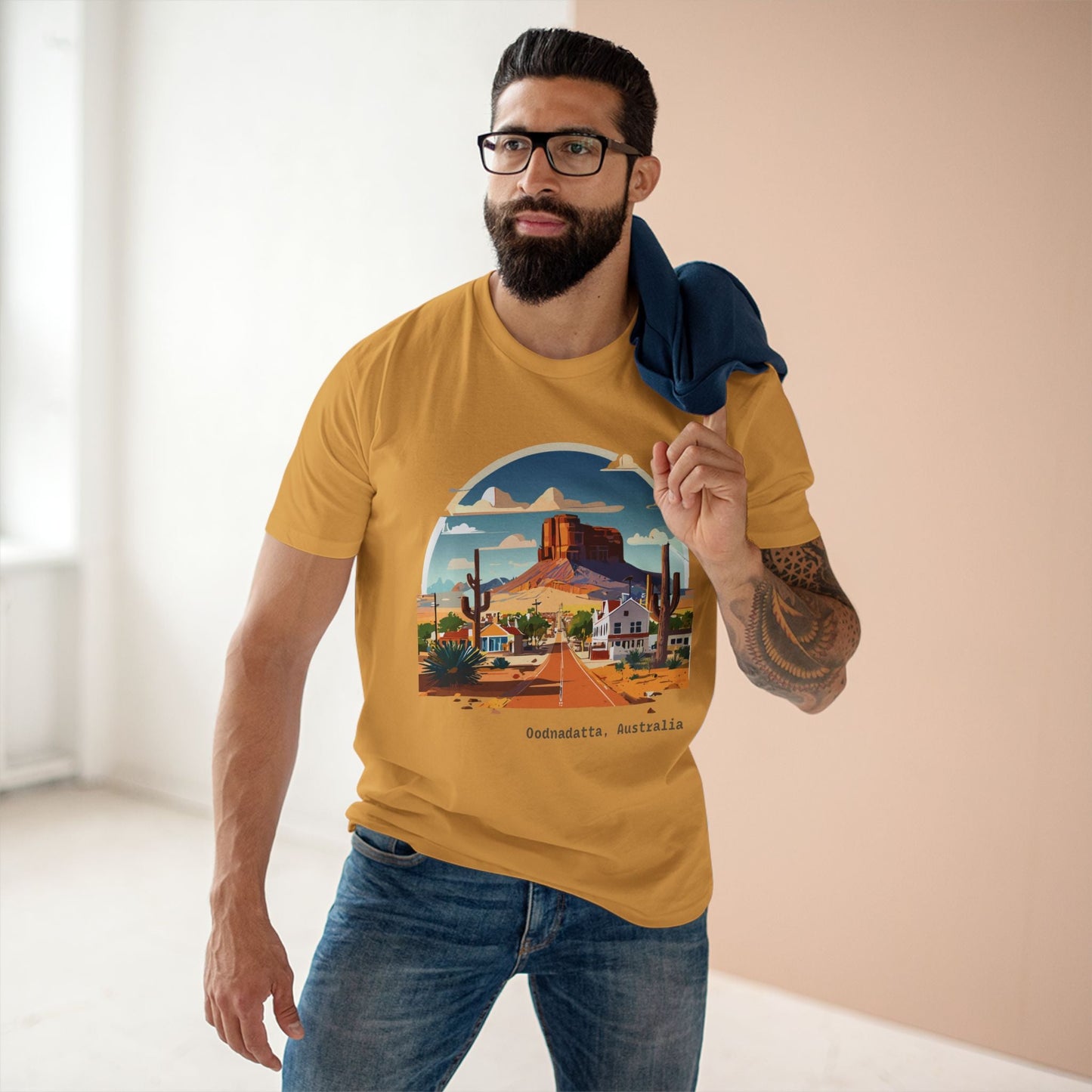 Australia Travel Shirt Unisex Premium Cotton Art Tee With Original Design By Retro2Nova TT21