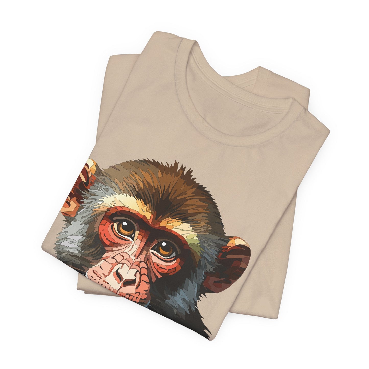 Unisex Animal Tee Shirt With Art Design Wildlife Graphic Gildan Softstyle 64000 Shirt
