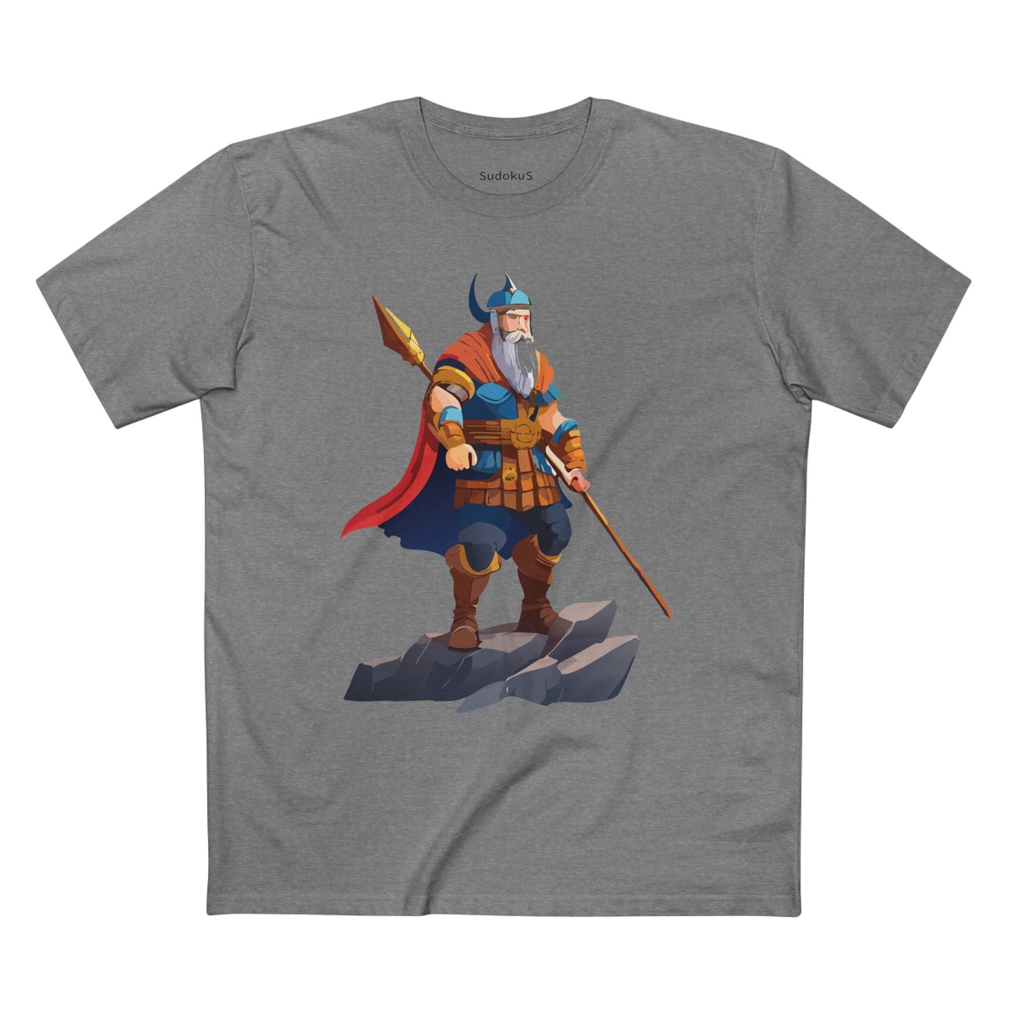 Viking Graphic Unisex 100 Cotton Staple Tee 3
