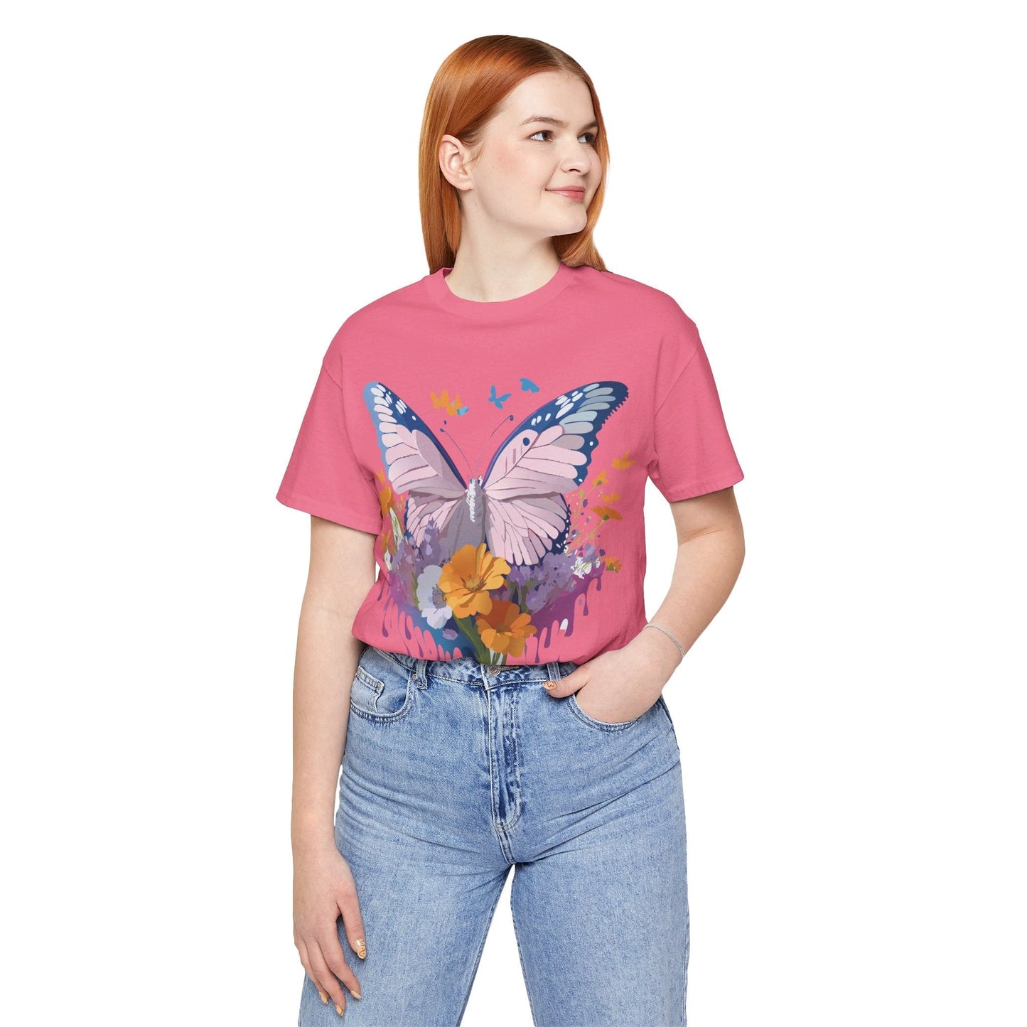 Adelpha Butterfly Graphic Tee Unisex Vintage Inspired Art Design Short Sleeve