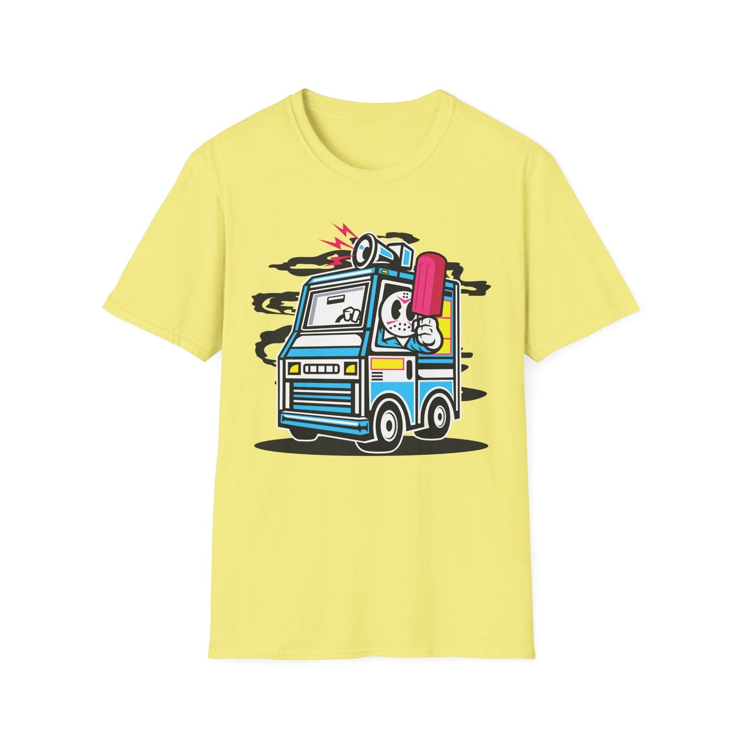 Cartoon T Shirt Animation Tee Funny Unisex Softstyle Gildan 64000 100 Percent Ring Spun Cotton