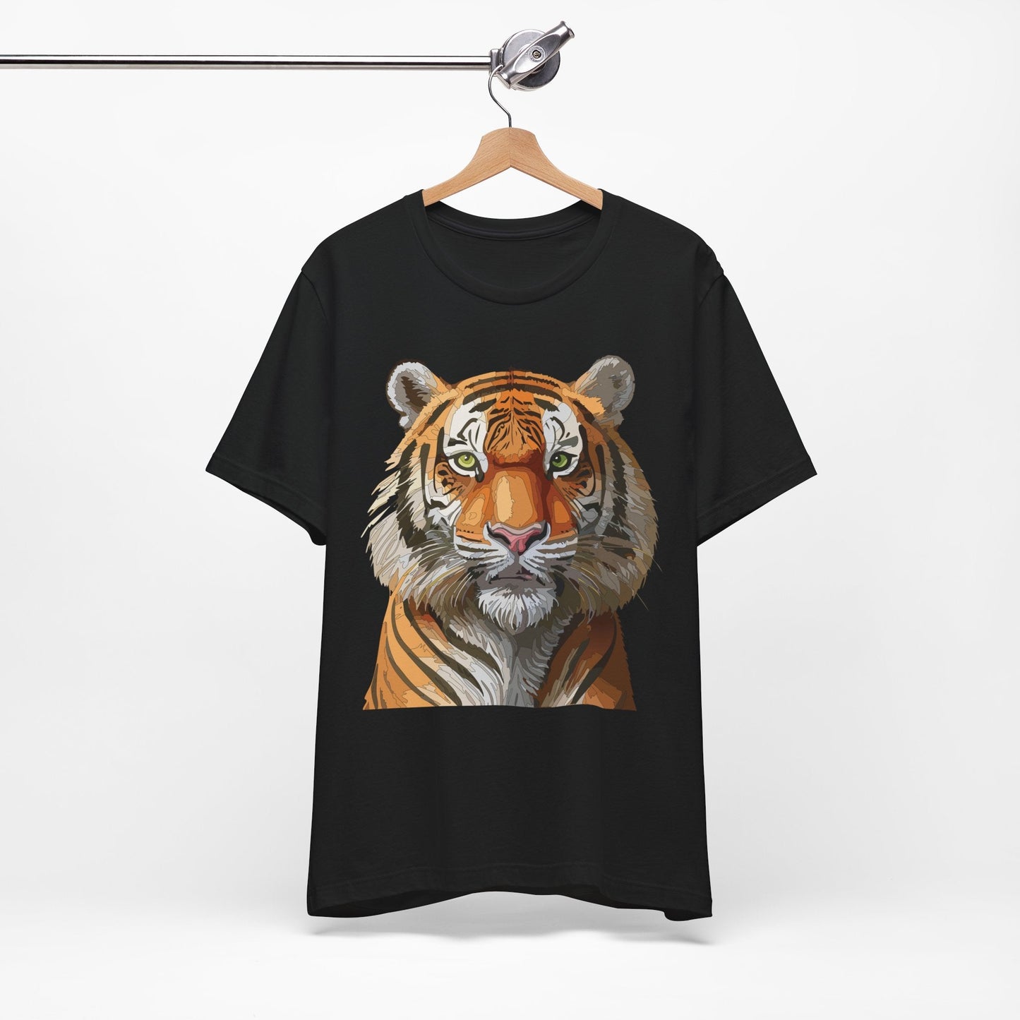 Unisex Animal Art Design Tee Shirt Wild Animals Graphic Tee Softstyle Gildan 64000