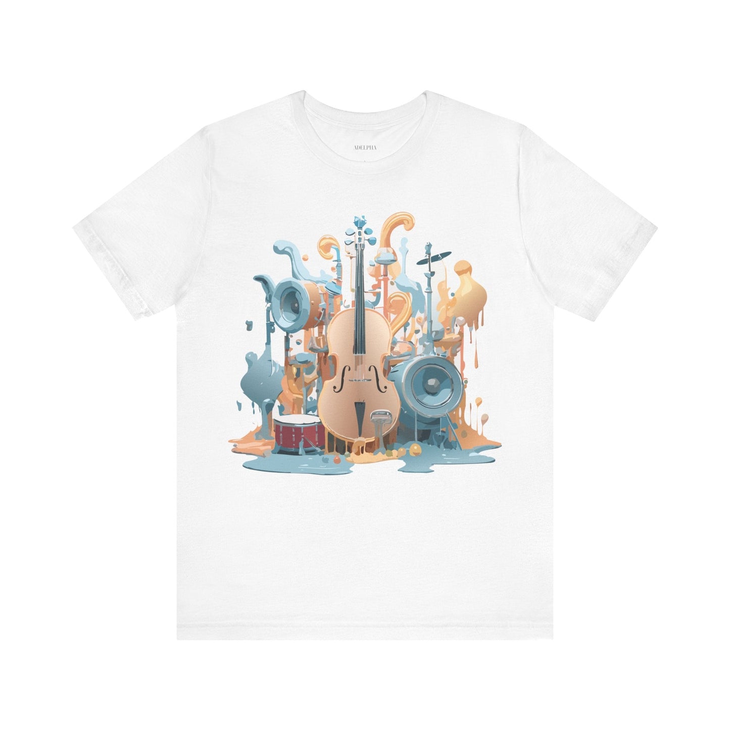 Adelpha Graphic Unisex Art Design Tee Vintage Inspired Short Sleeve T Shirt Premium Comfort