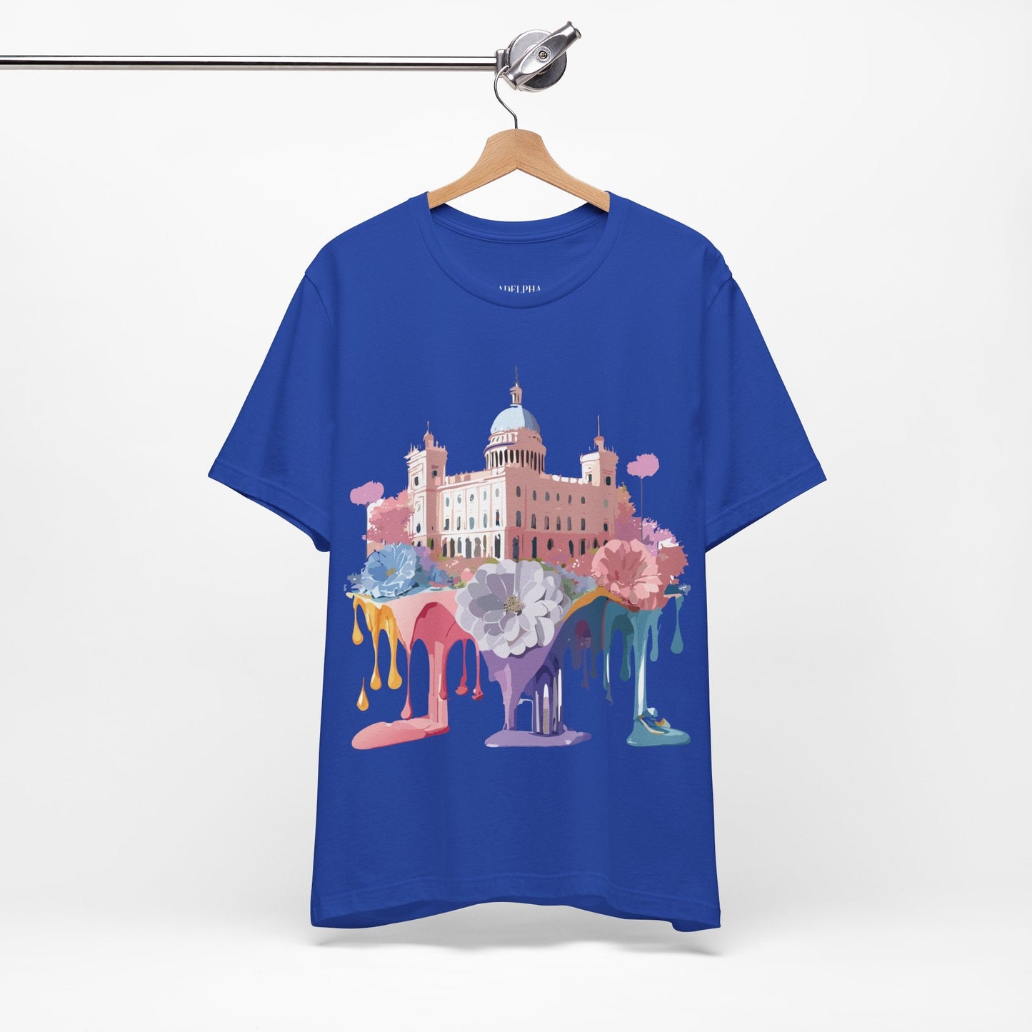 Madrid Tourist Shirt Graphic Tee Unisex Vintage Inspired Artwork By Adelpha Premium Streetwear