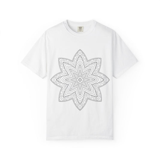 Camiseta unisex con estampado abstracto