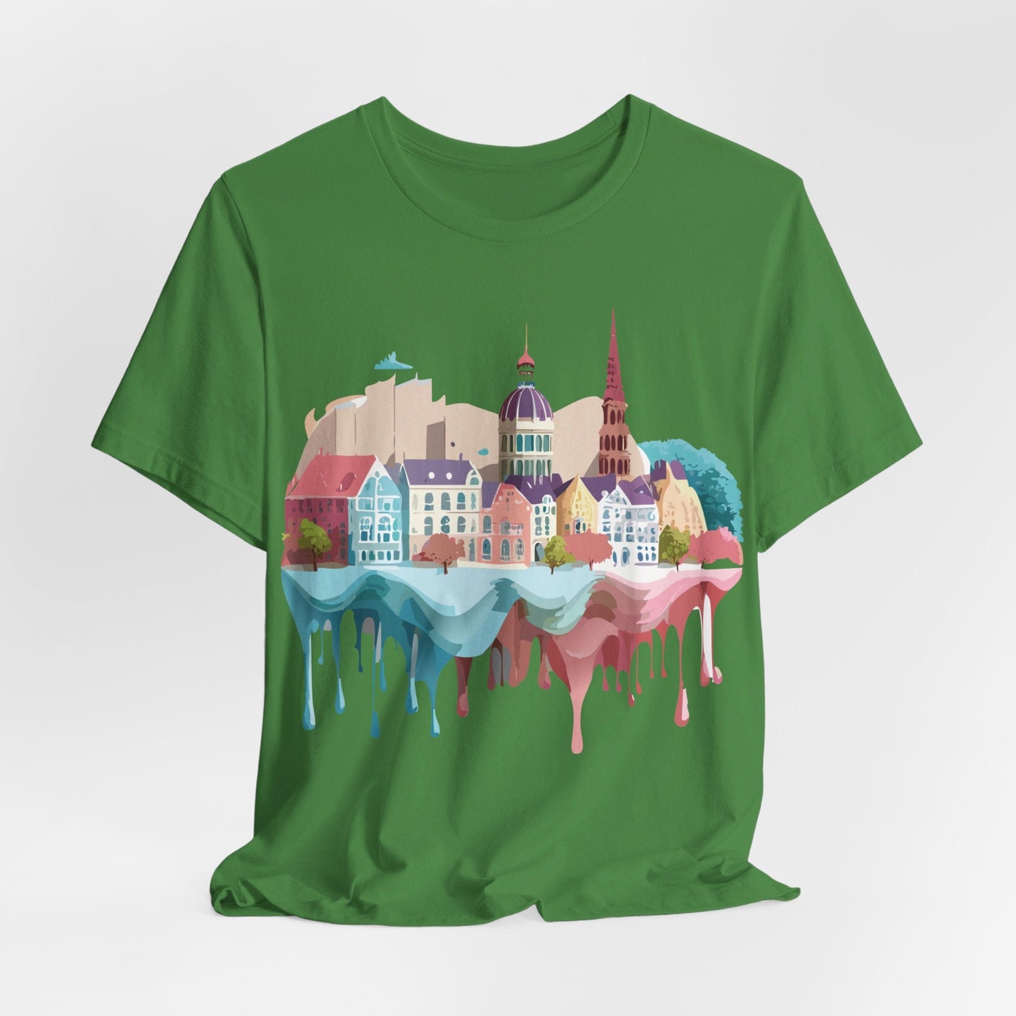 Germany Tourist Shirt Unisex Graphic Tee With Vintage Inspired Adelpha Art Premium Comfort