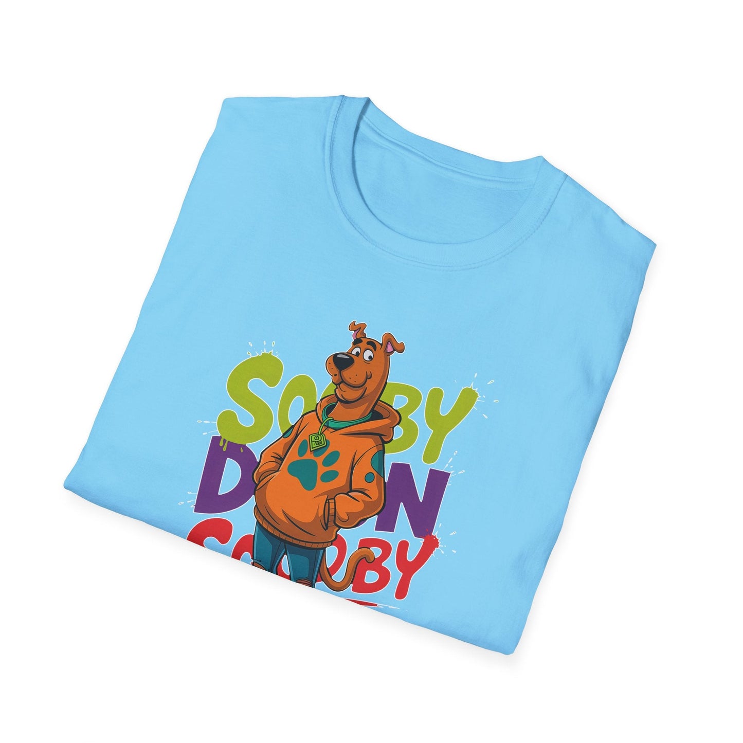 Unisex Cartoon T Shirt With Animation And Funny Animals Tee Gildan Softstyle 64000