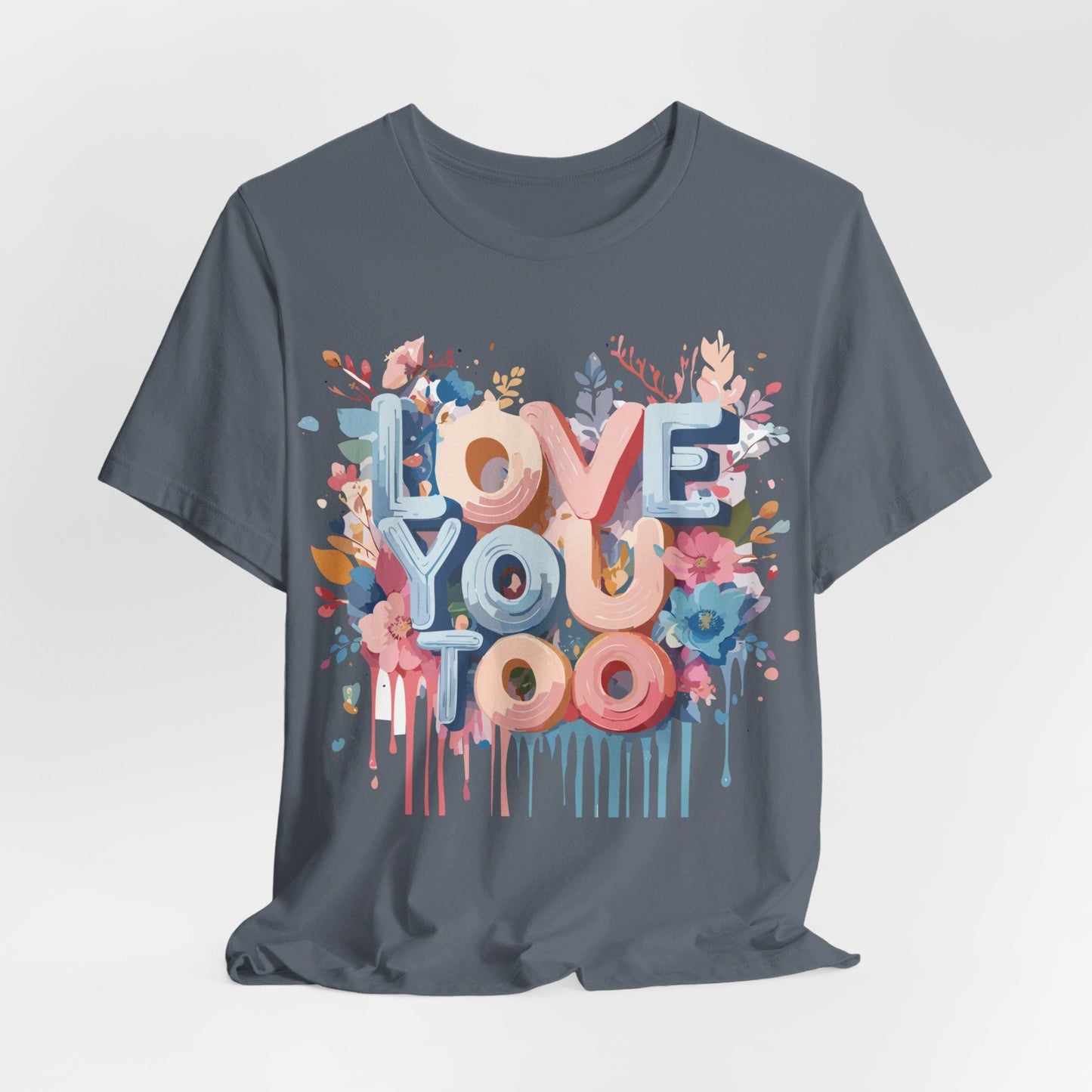 Valentine Graphic Tee Unisex Short Sleeve Art Design By Adelpha Vintage Inspired Tee