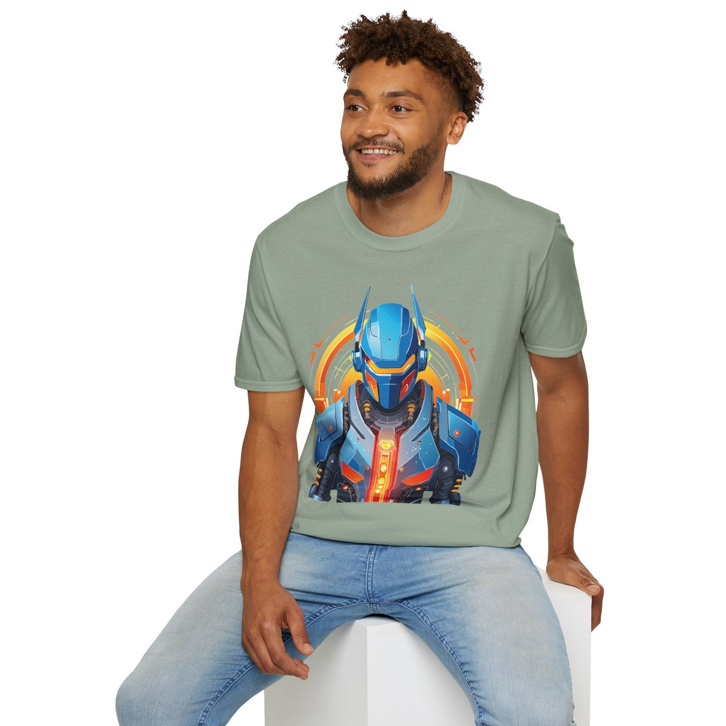 Cyborg Tee Unisex Robot Shirt Terminator Shirt Softstyle 100 Percent Ring Spun Cotton
