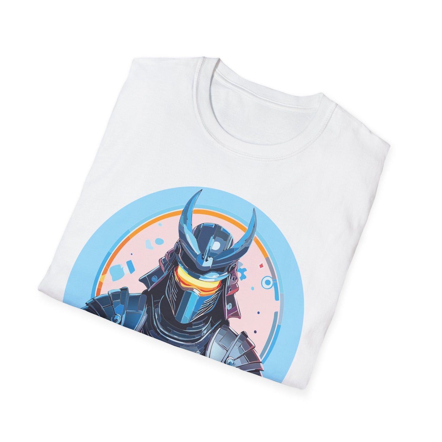 Samurai T Shirt Unisex Softstyle 64000 Tee Lightweight Comfortable 100 Percent Ring Spun Cotton