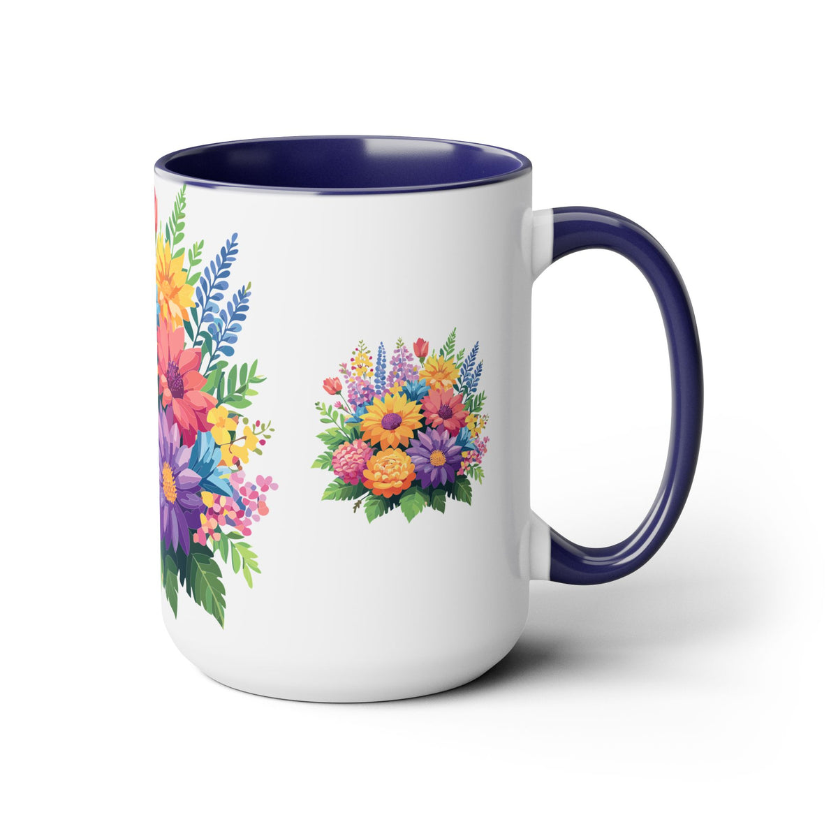 Floral Mug, Floral Cup