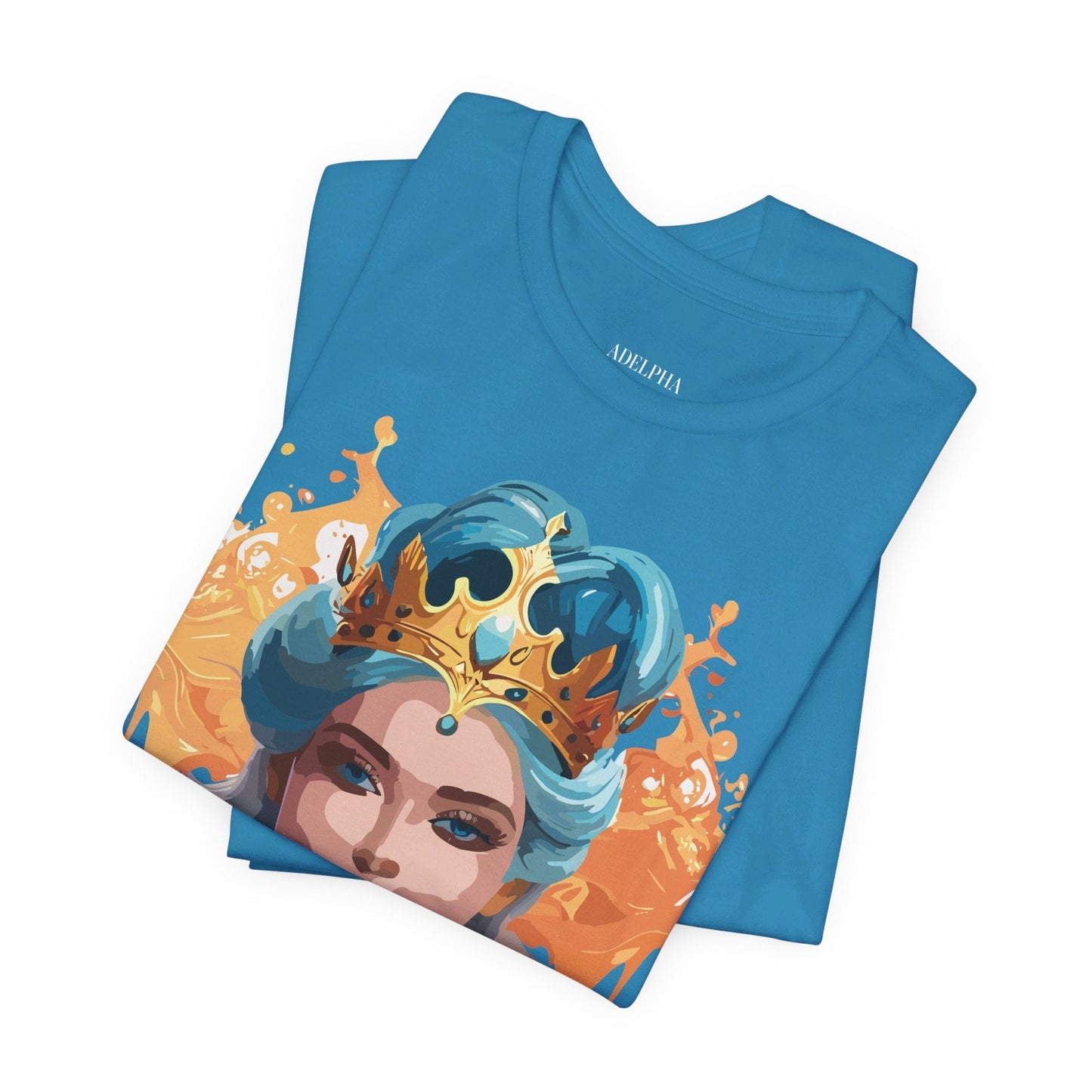 Queen Graphic Tee Unisex Jersey Short Sleeve Premium Quality Adelpha Vintage Inspired Artwork