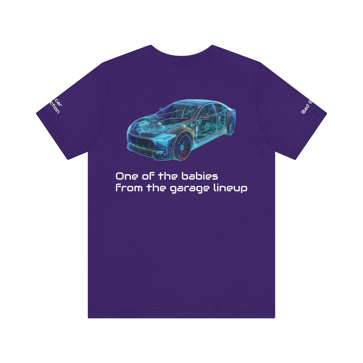 Car Graphic Tee Shirt For Auto Lovers 100 Percent Cotton Made In USA Eco Friendly Ink
