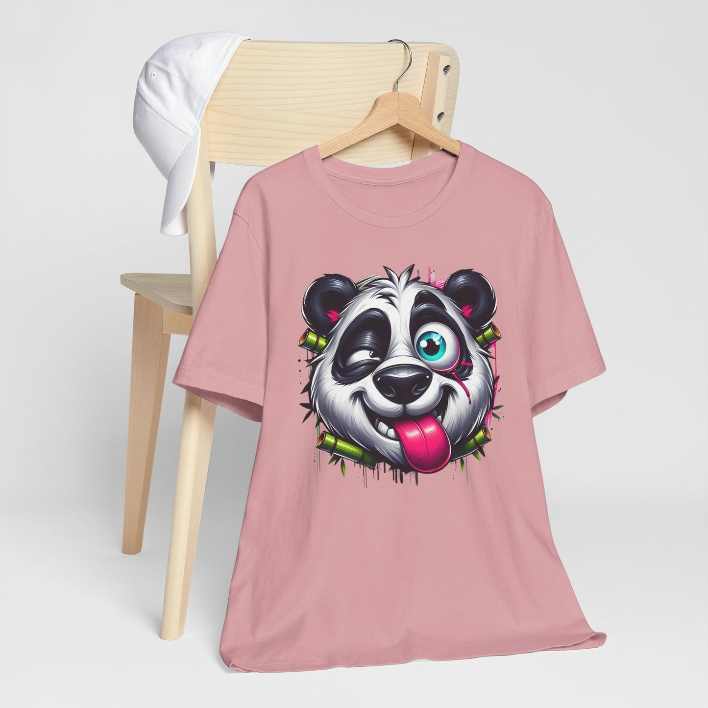 DiDi Panda Shirt, Funny Animal T-Shirt, Cartoon Top, Funny Panda Tee Shirt, Animal Tees, Art Design T-Shirt, Graphic Tee