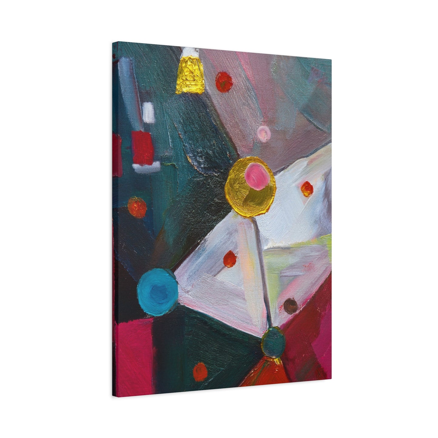 Abstract Oil Painting Print Canvas 20x24,20x30,24x30 24x32,24x36,30x40 32x48,36x48,40x60 Pine-Wood Inner Frame ABS-166