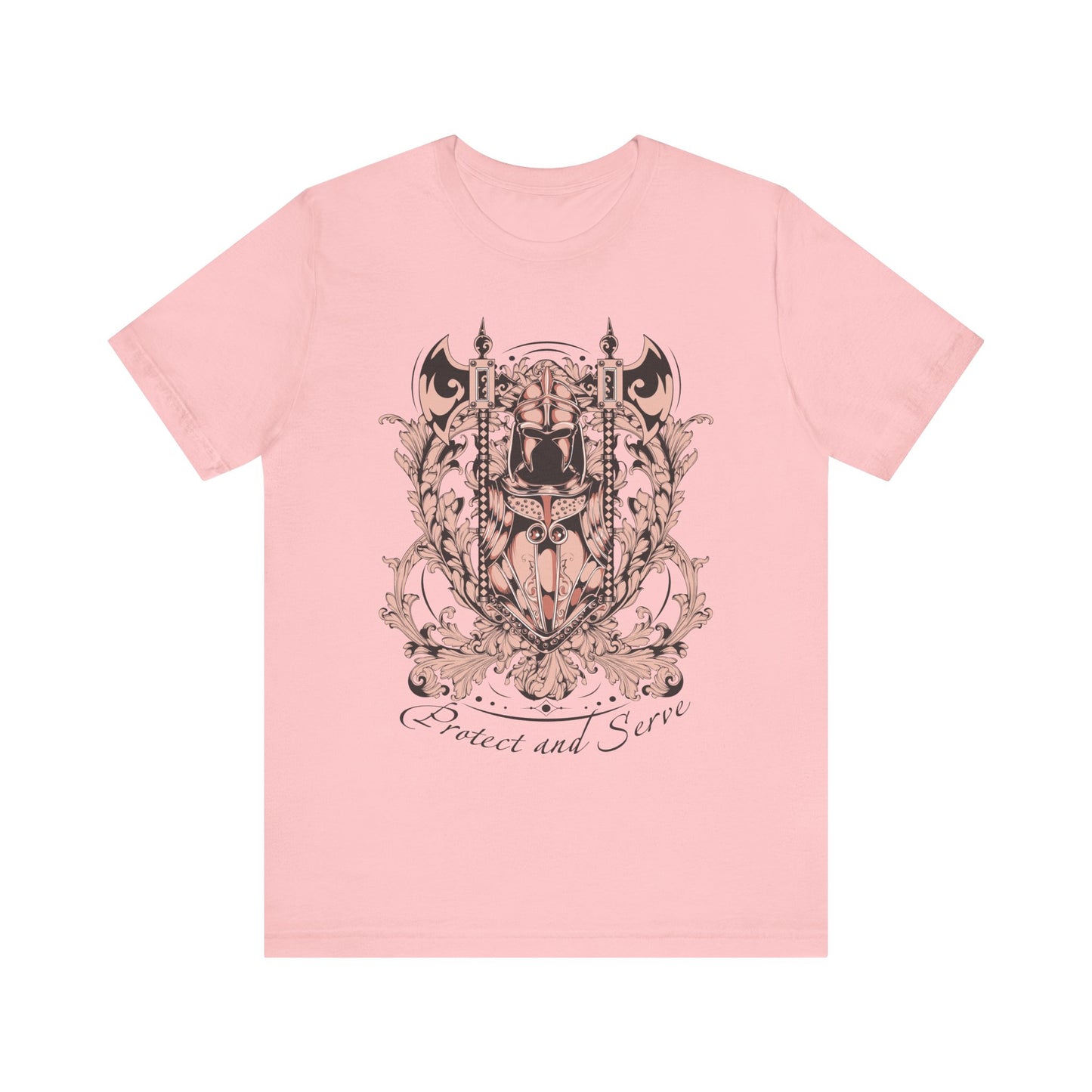 Protect and Serve Graphic Tee, Artistic Tee, Graphic T-Shirt, Artistic T-Shirt, Vintage Shirt, Gifts for Police Officers