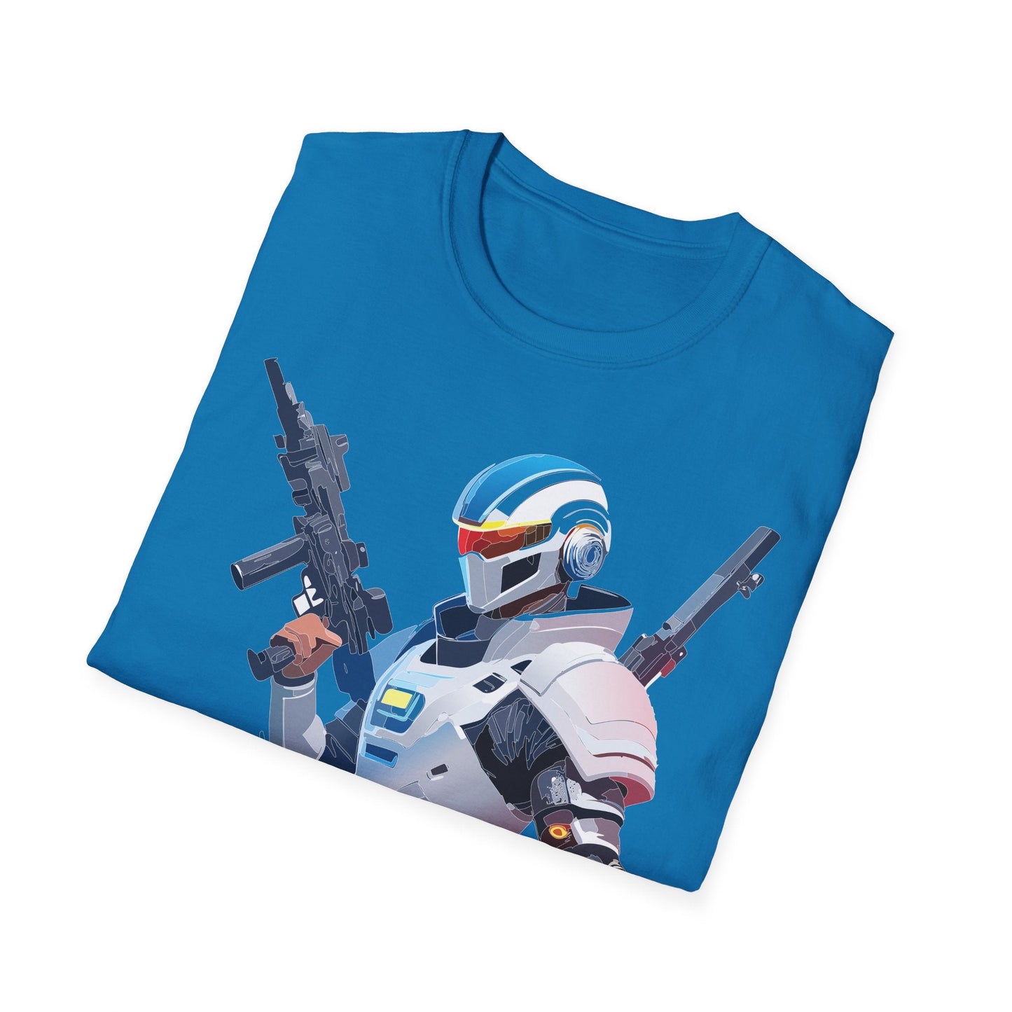 Robocop T Shirt Unisex Gildan Softstyle 64000 100 Percent Ring Spun Cotton Tee Premium