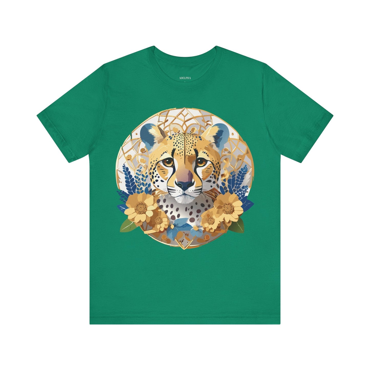Medallion Shirt Unisex Graphic Tee With Vintage Inspired Adelpha Artwork Short Sleeve Jersey