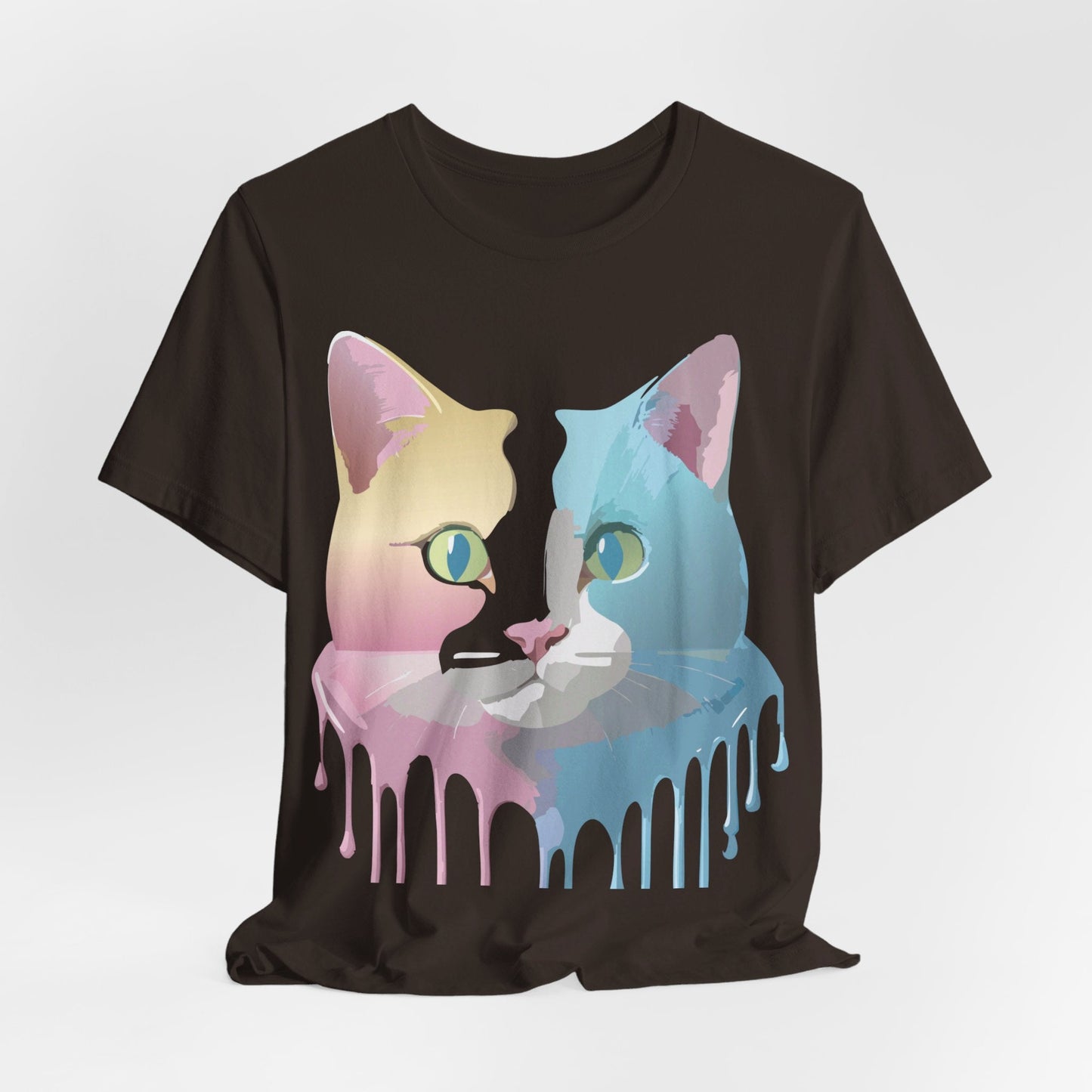 Cat Graphic Tee Unisex Vintage Inspired Shirt By Adelpha Limited Edition