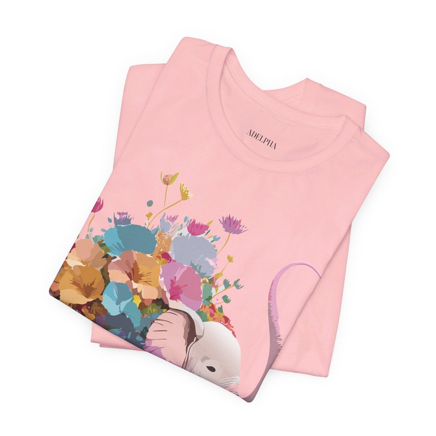 Elephant Graphic Unisex 100 Cotton Jersey Vintage Art Design Tee 13