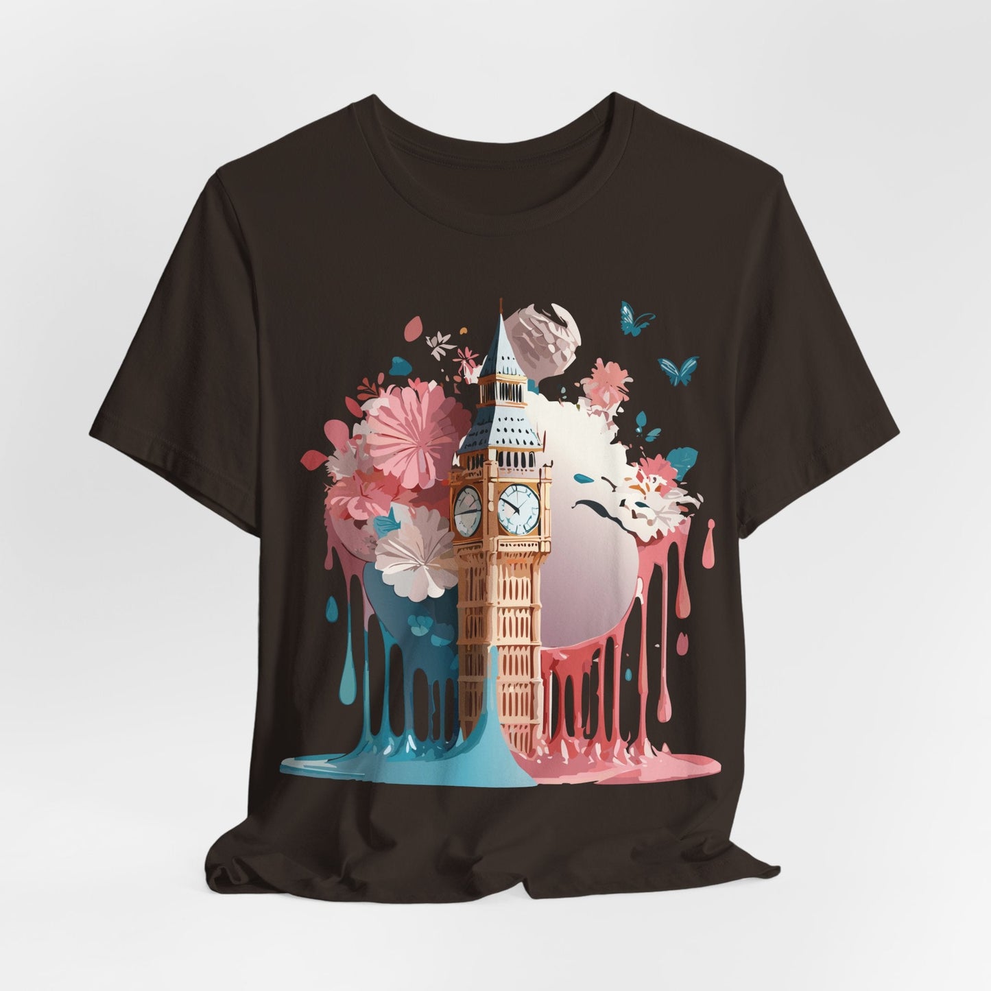 Adelpha London Graphic T Shirt Unisex Short Sleeve Tee For Everyday Style And Travel