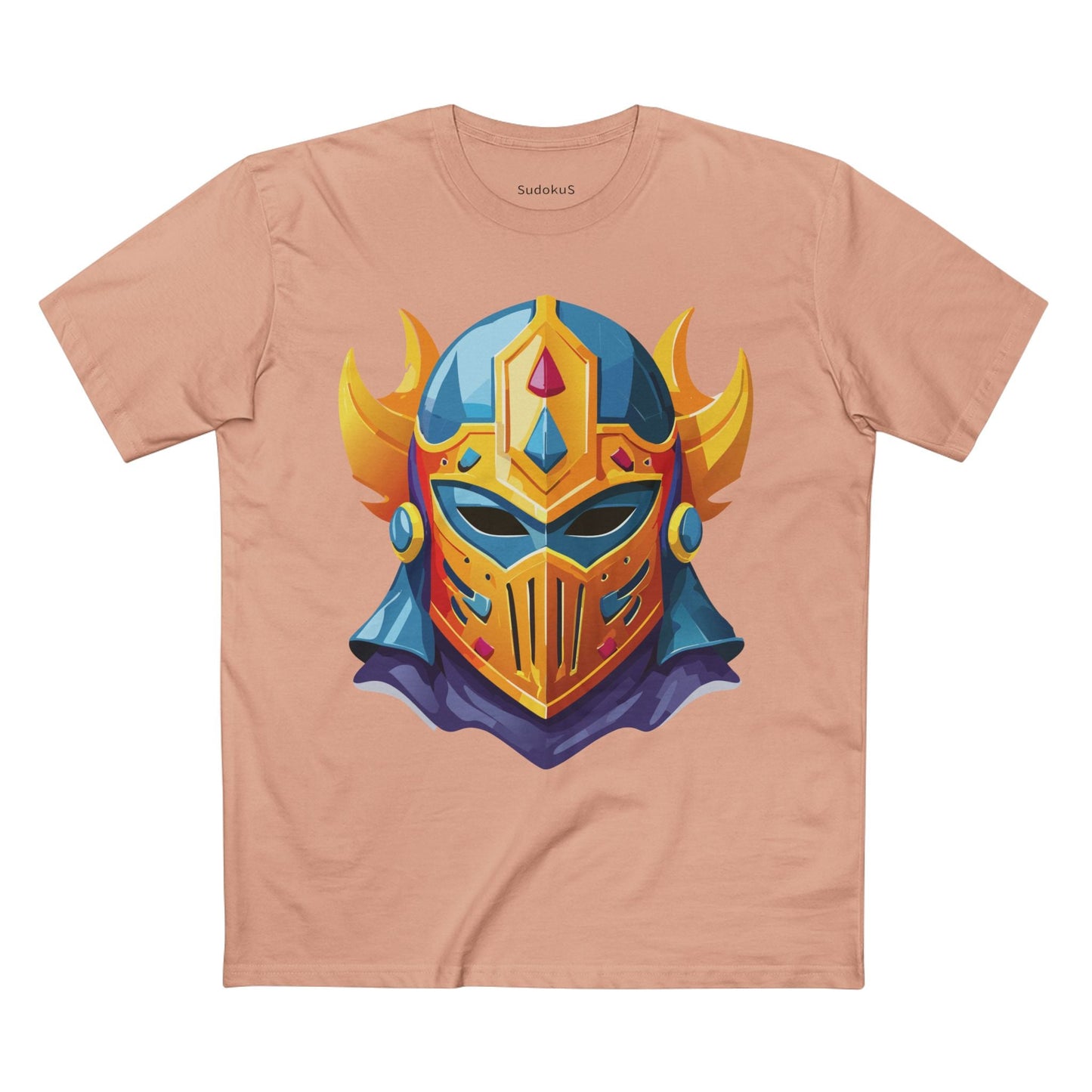 Mask Graphic Unisex 100 Cotton Staple Tee 15