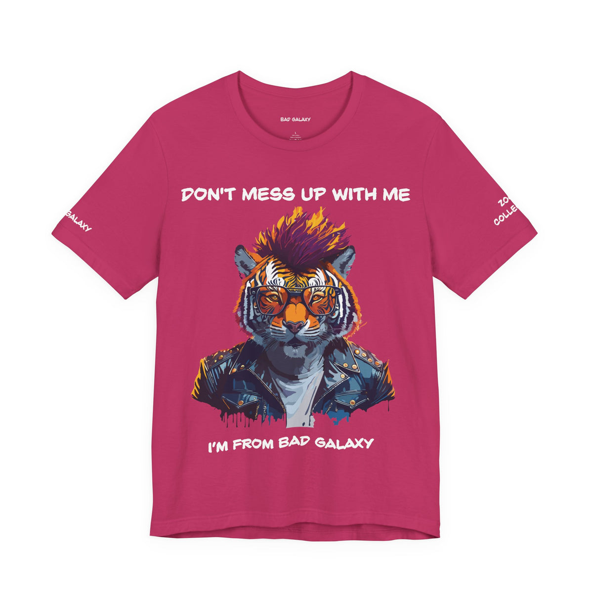 Animal Graphic Unisex Cotton Bella+Canvas Tee with Art Design b8