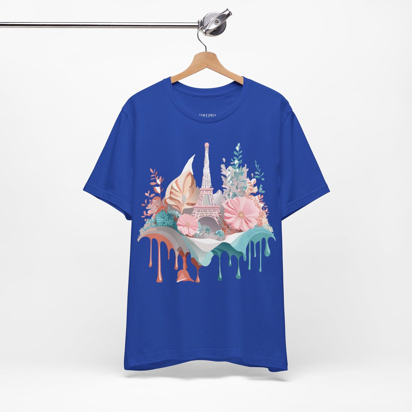 Unisex Paris Graphic T Shirt By Adelpha Vintage Inspired Art Tee Short Sleeve Casual Wear