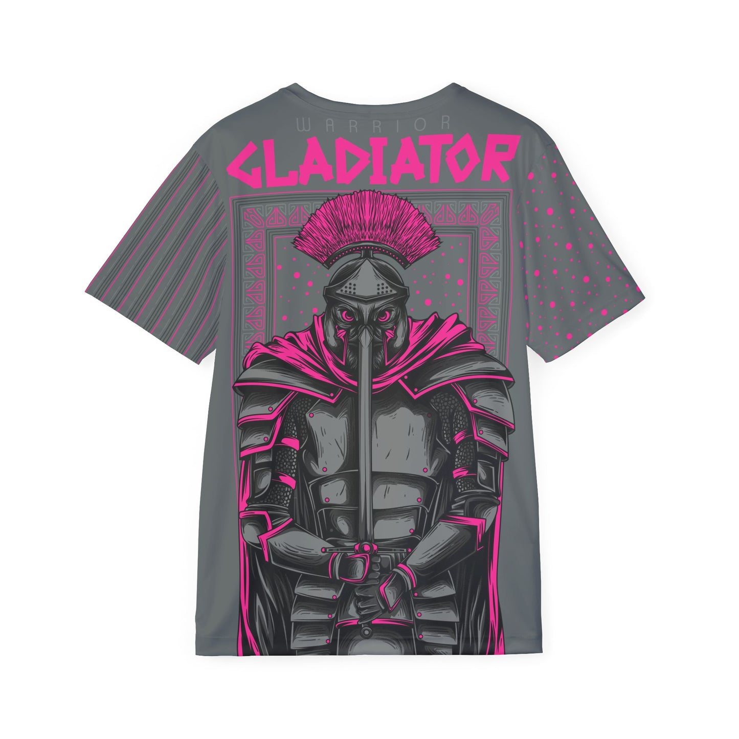 36-Be Fun Graphic T-Shirt, Art Design Poly Shirt, All Over Print Graphic Tee, Monsters T-Shirt, Cartoon Tees