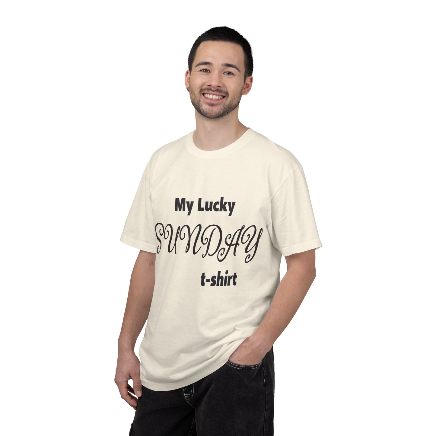 Weekdays Graphic Unisex Cotton Garment-Dyed T-Shirt 7