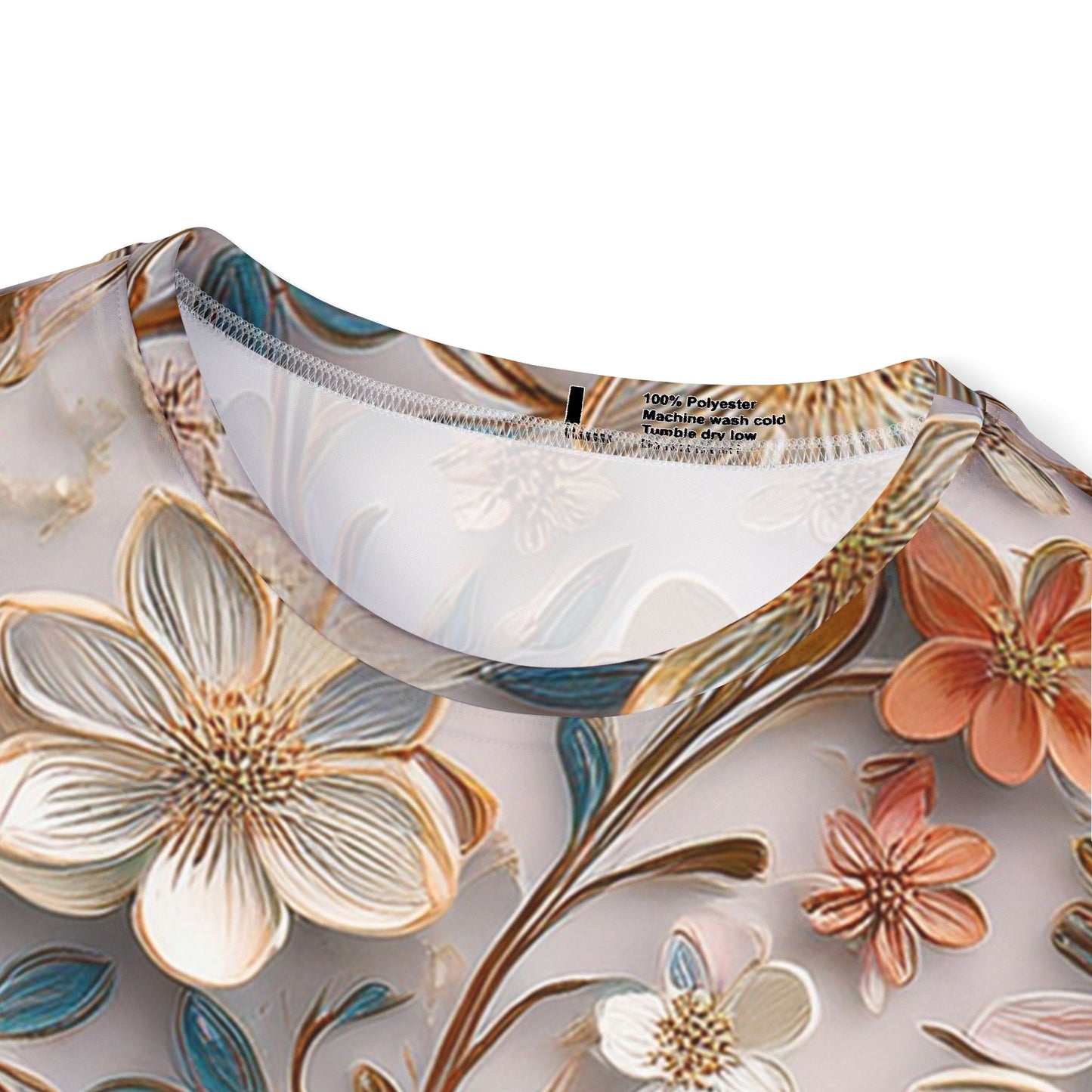 Unisex Floral Shirt, Floral Tee Shirt, Floral T-Shirt, T Shirt with Flowers 13