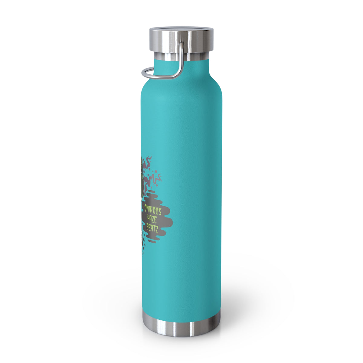 22oz Copper Insulated Water Bottle with Cartoon Design - CV80
