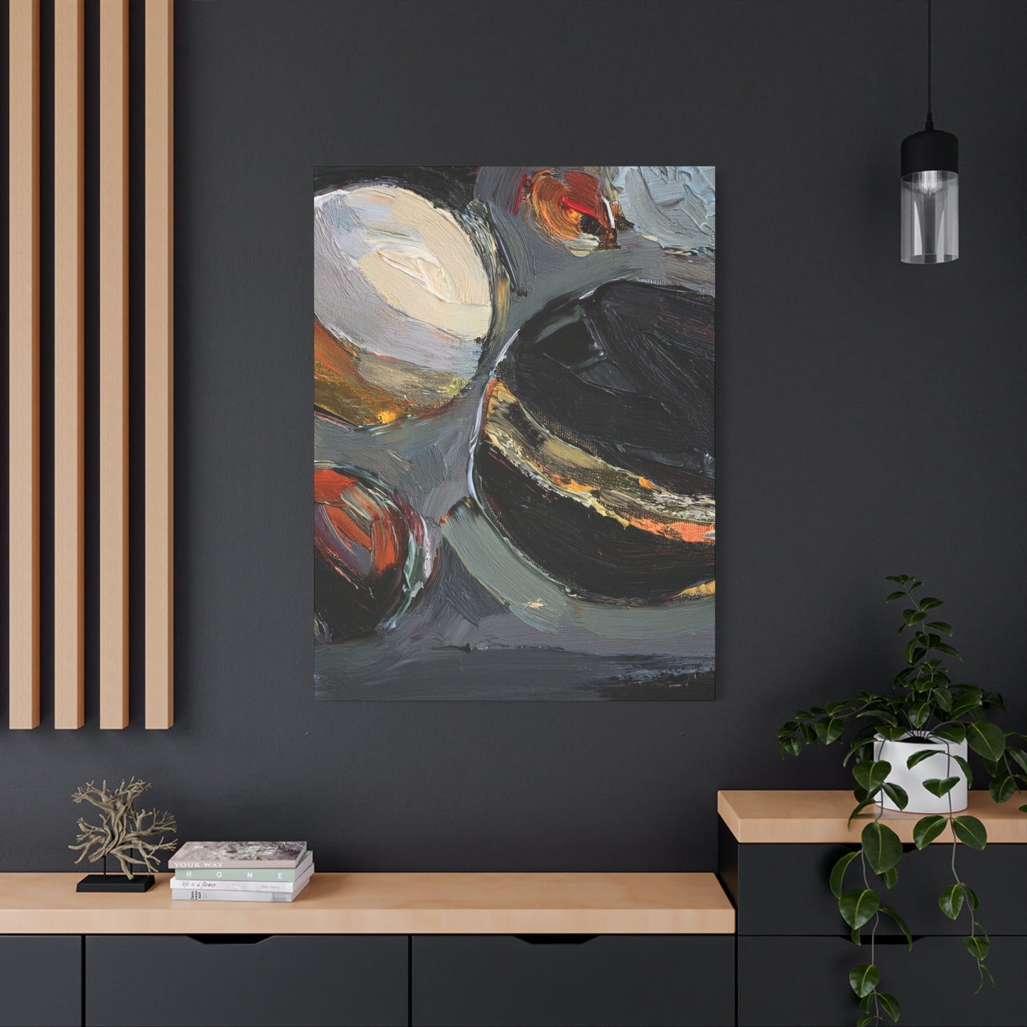 Abstract Oil Painting Print Canvas 20x24,20x30,24x30 24x32,24x36,30x40 32x48,36x48,40x60 Pine-Wood Inner Frame ABS-71