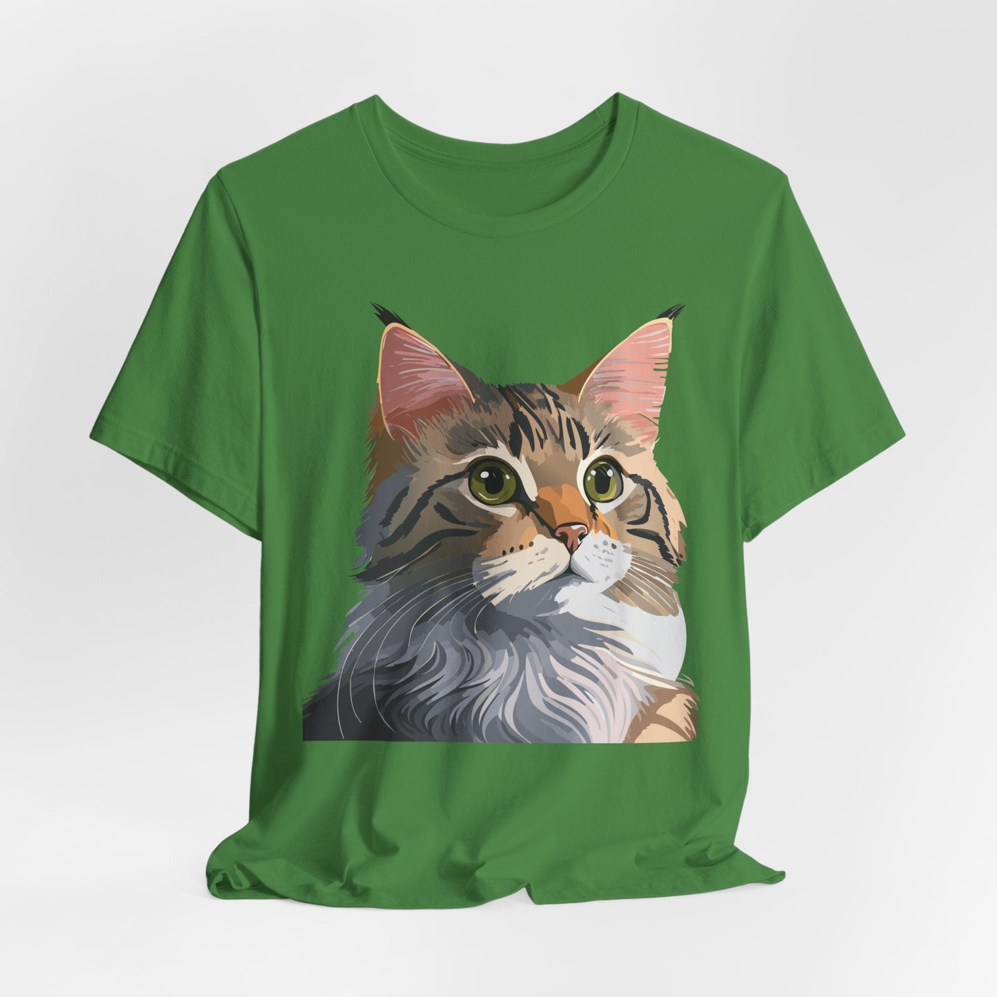 Unisex Animal Shirt Art Design Tee With Wild Animals Short Sleeve Comfort Wear Everyday
