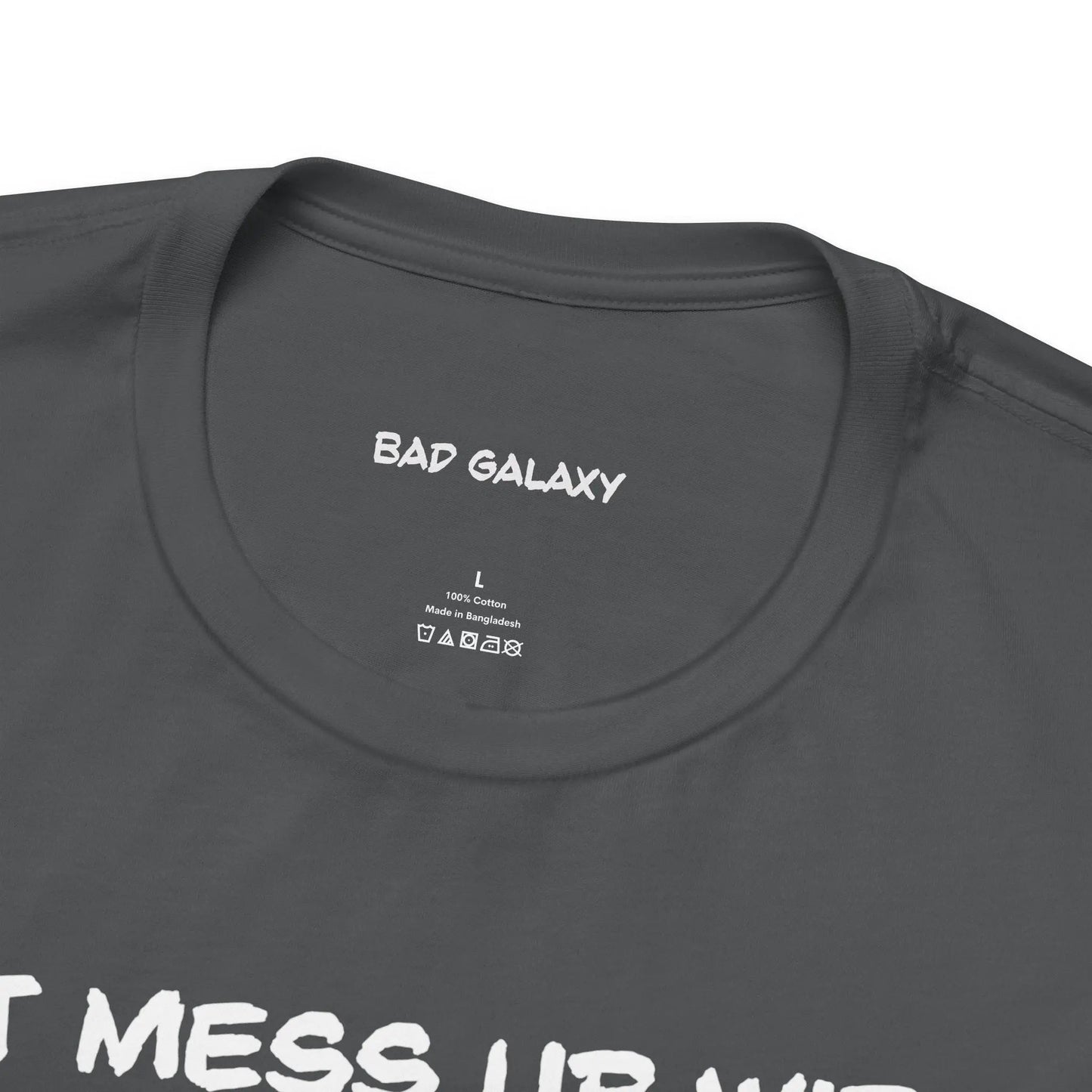 Animal T Shirt Bad Galaxy Made To Order Cotton Tee With Eco Friendly Inks Free Shipping USA