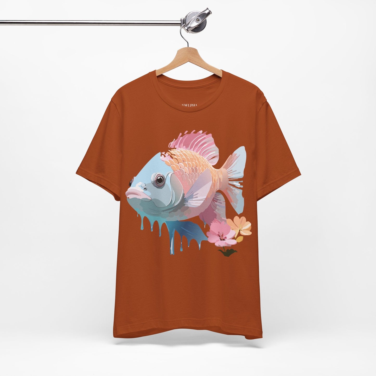 Adelpha Unisex Graphic Tee With Vintage Inspired Artwork Short Sleeve Jersey T Shirt