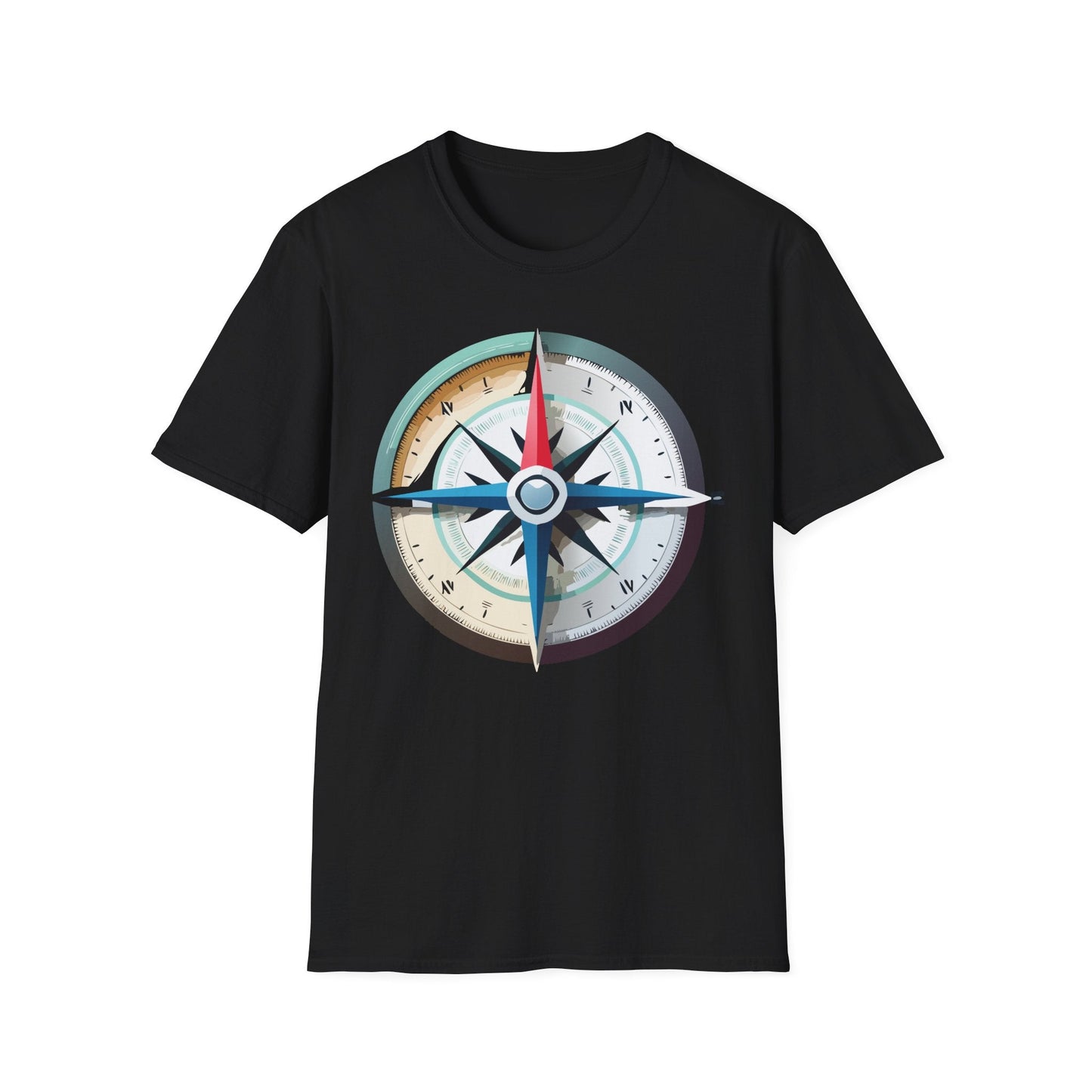 Compass Navigator Graphic Tee Unisex 100 Cotton 17