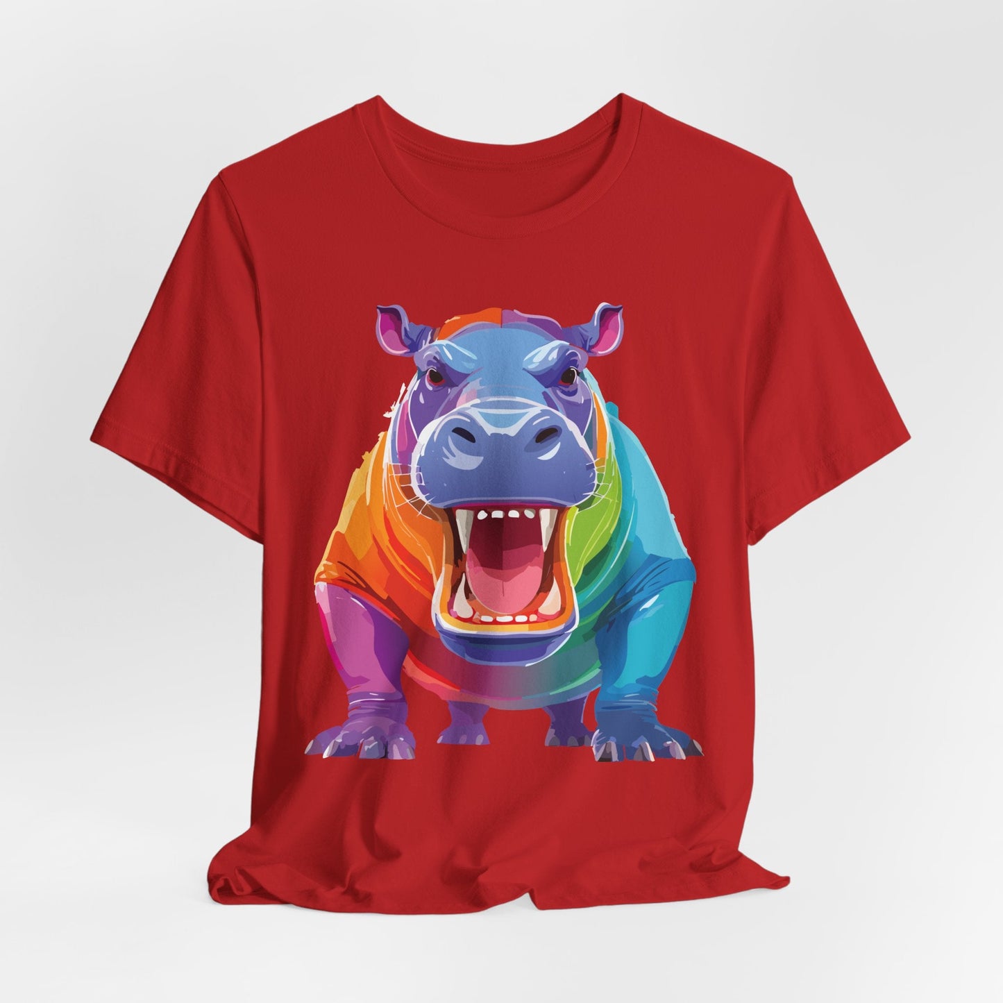 Unisex Animal Tee Shirt With Art Design Wild Animals Graphic Tee For Men Women All Sizes